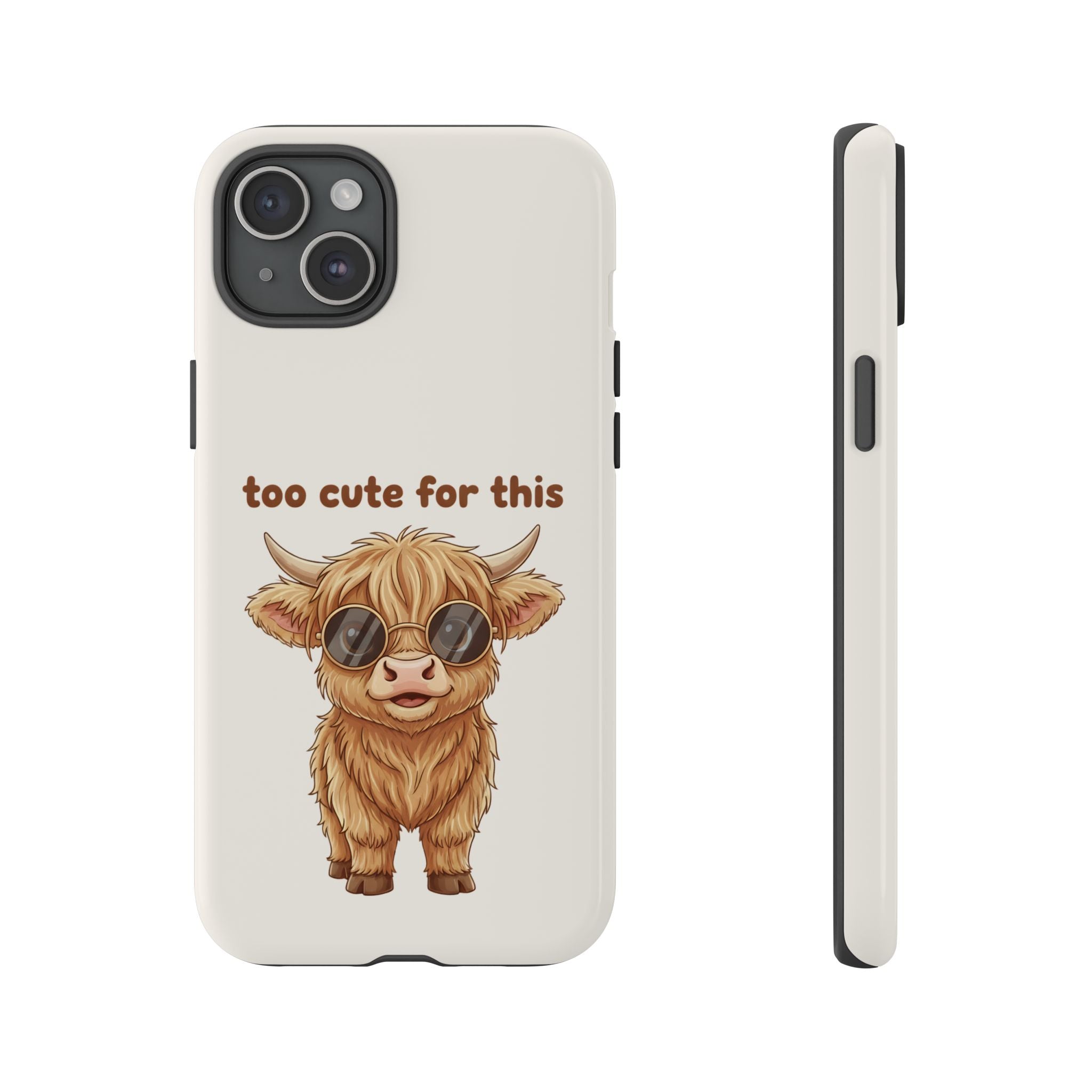 Highland Cow Phone Case — Too Cute for This Design