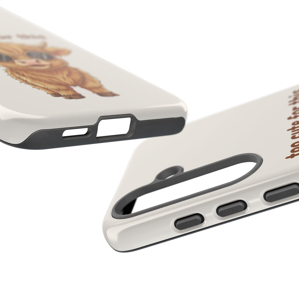 Highland Cow Phone Case — Too Cute for This Design