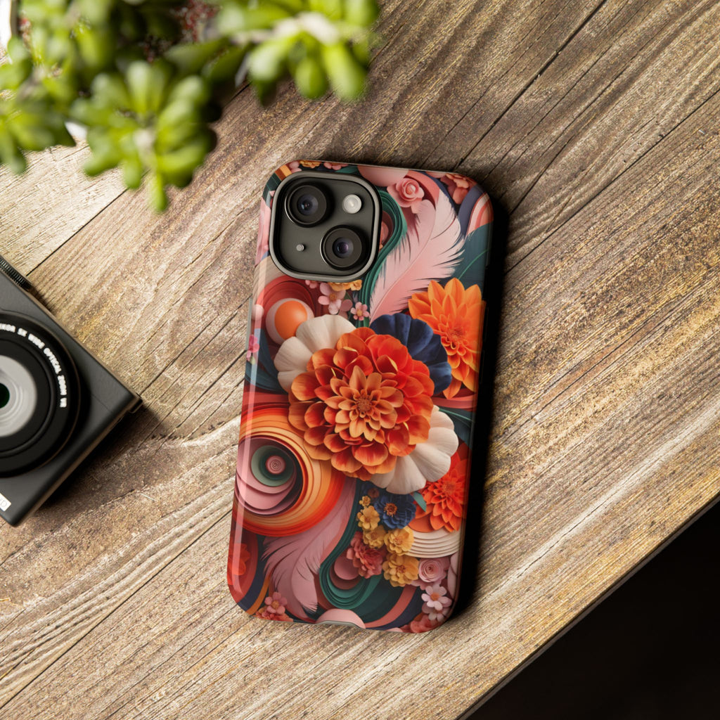 Bold Flower Bouquet - Phone Case