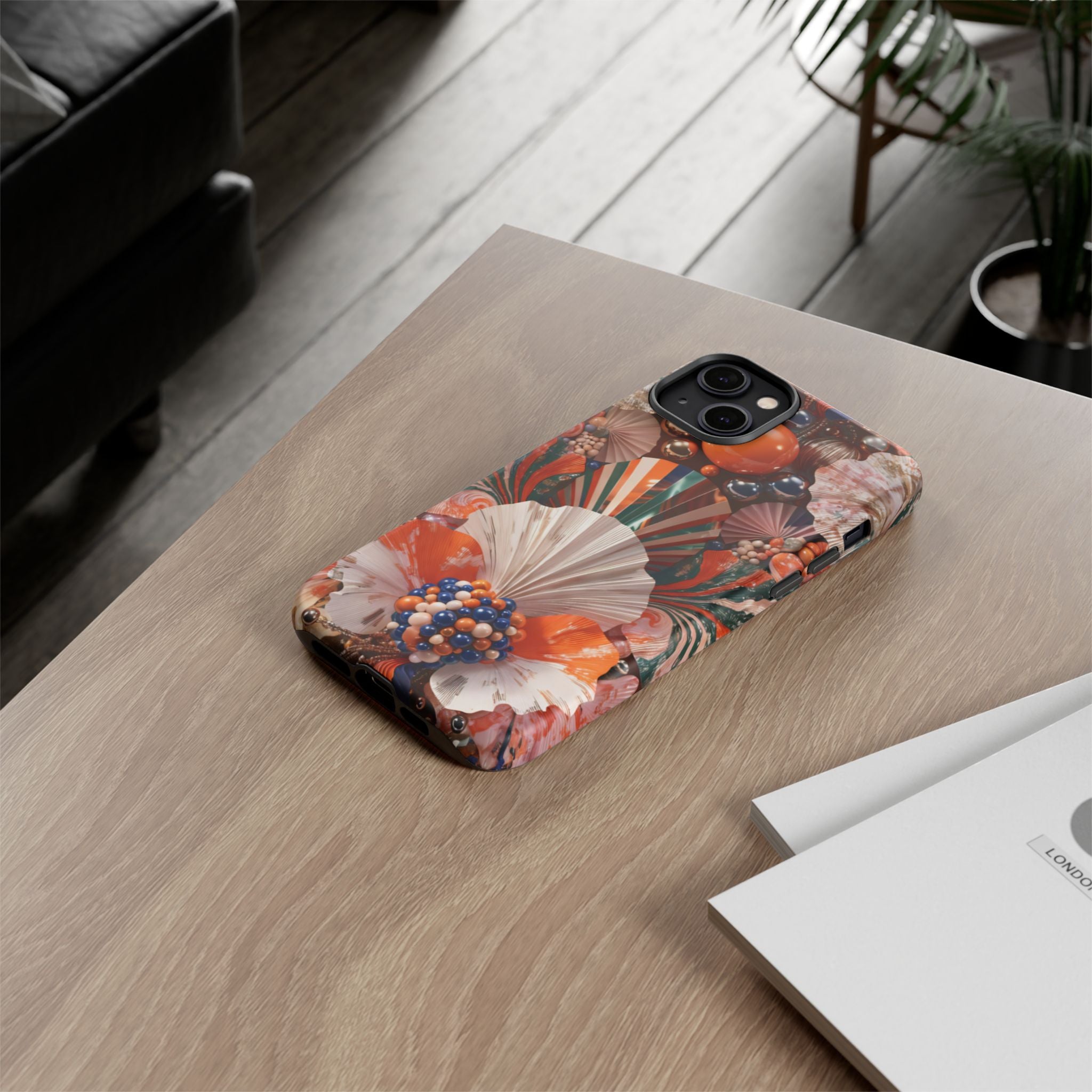 Colorful Fan Abstract - Phone Case