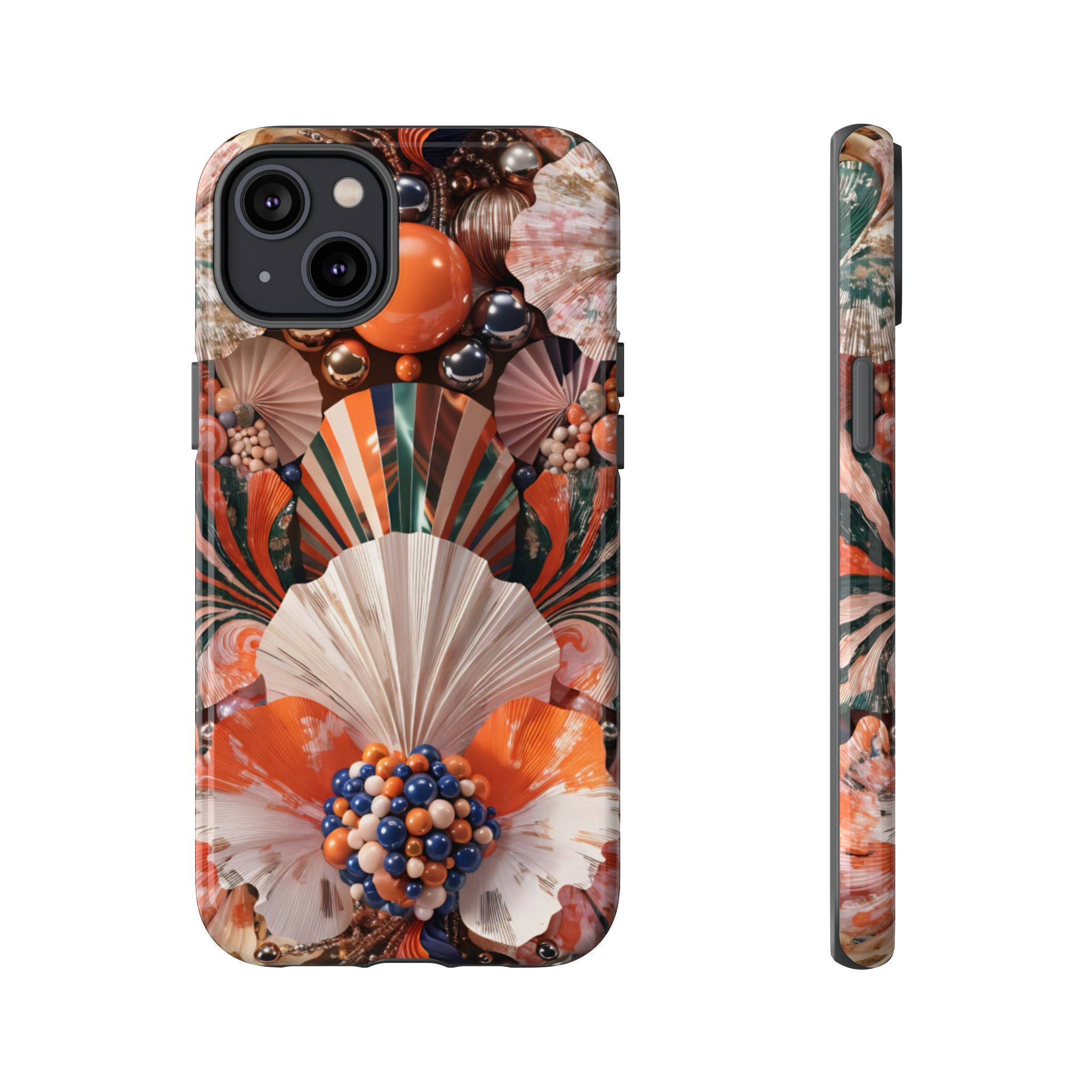 Colorful Fan Abstract - Phone Case