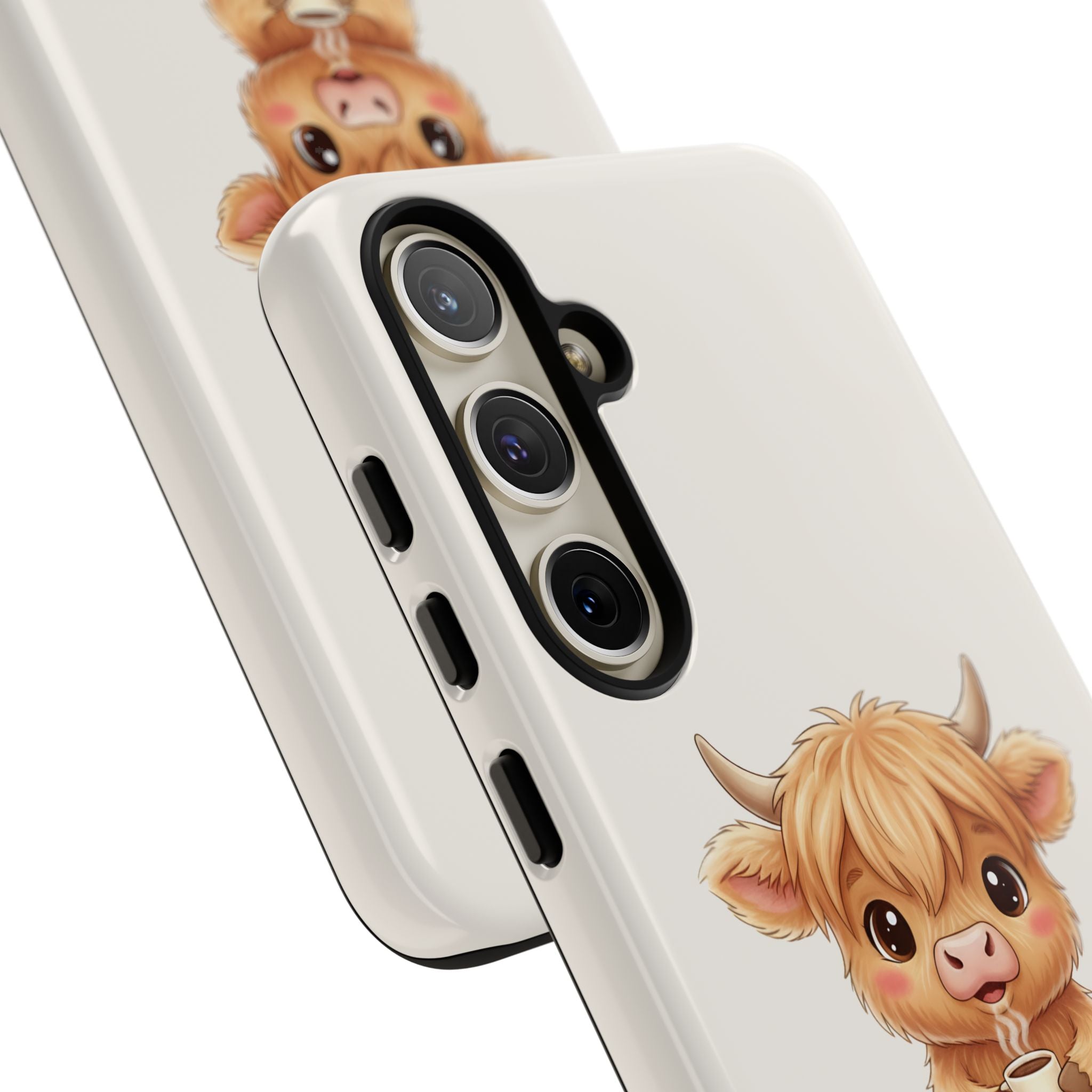 Highland Cow Phone Case — Don’t Talk to Me Design