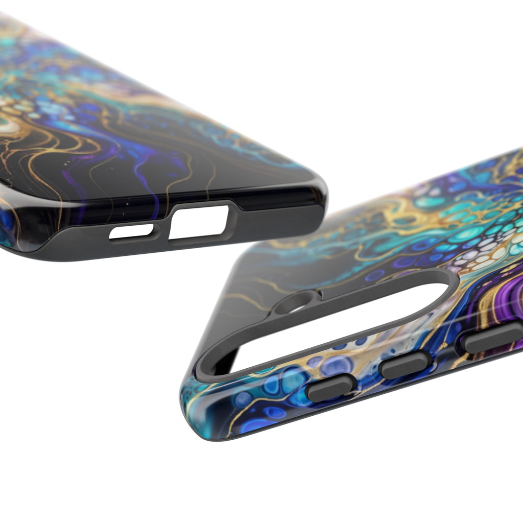 Liquid Cosmos Bloom - Phone Case