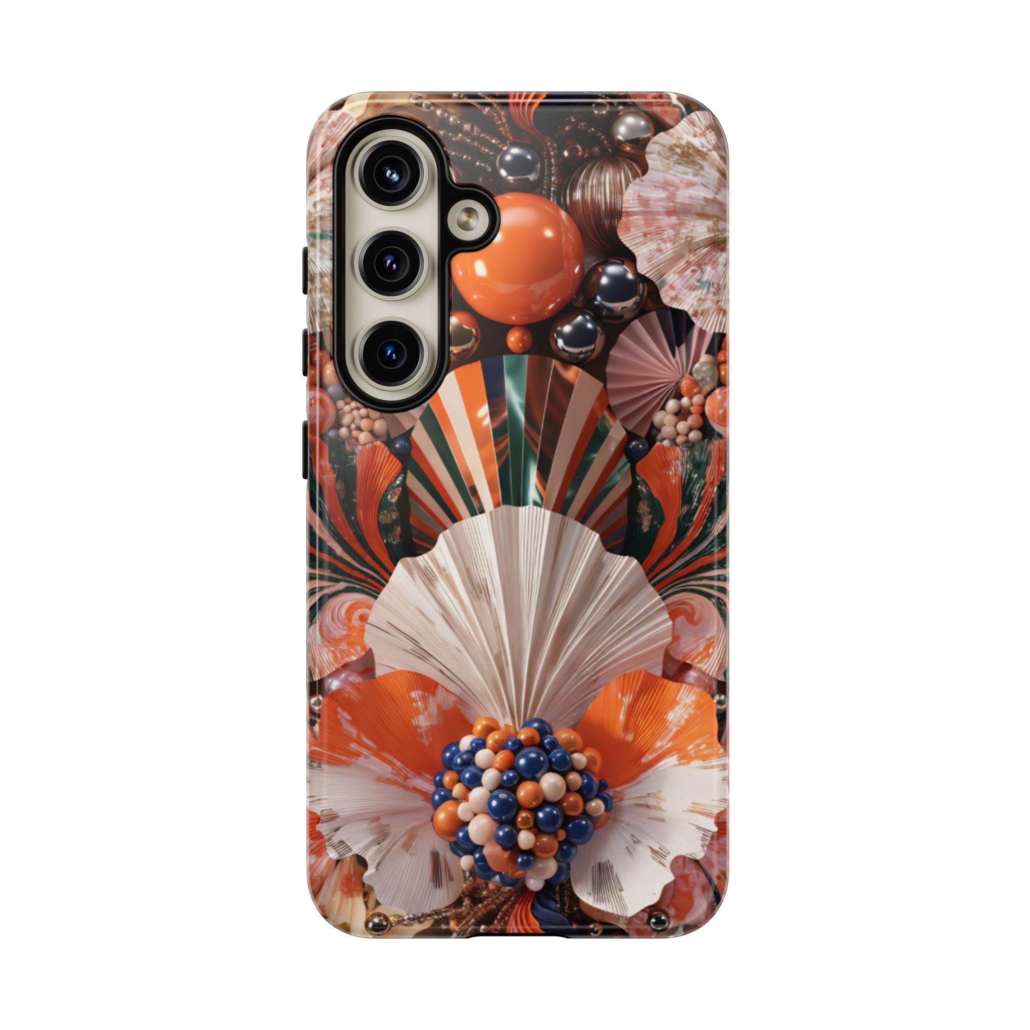 Colorful Fan Abstract - Phone Case