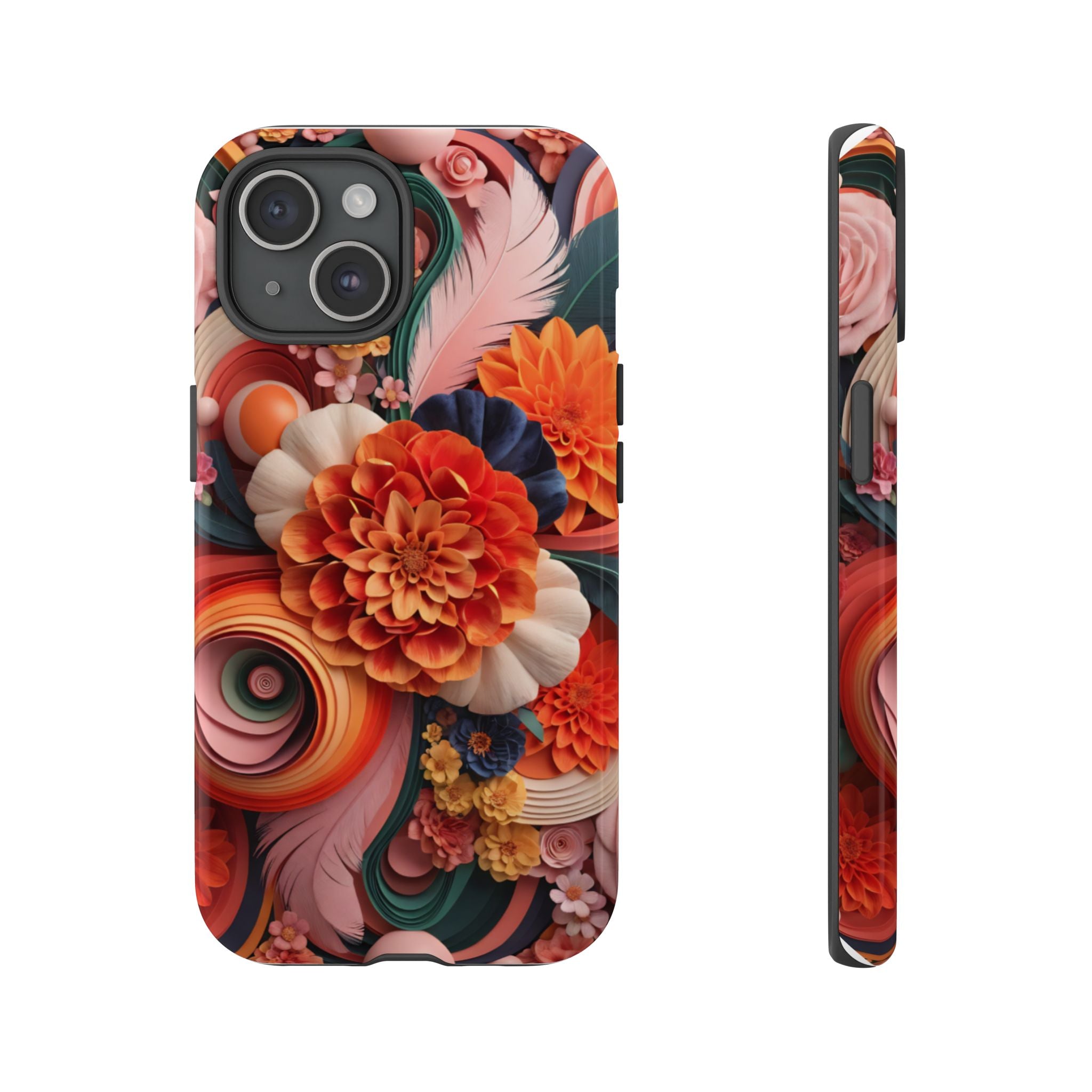 Bold Flower Bouquet - Phone Case