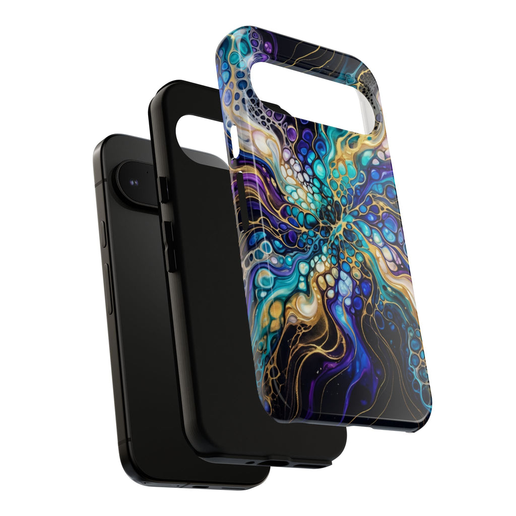 Liquid Cosmos Bloom - Phone Case