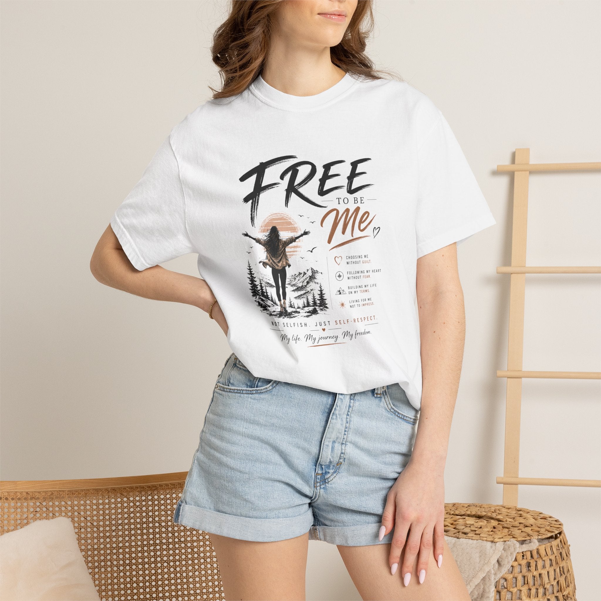 Free To Be Me T‑Shirt — Inspirational & Self Discovery