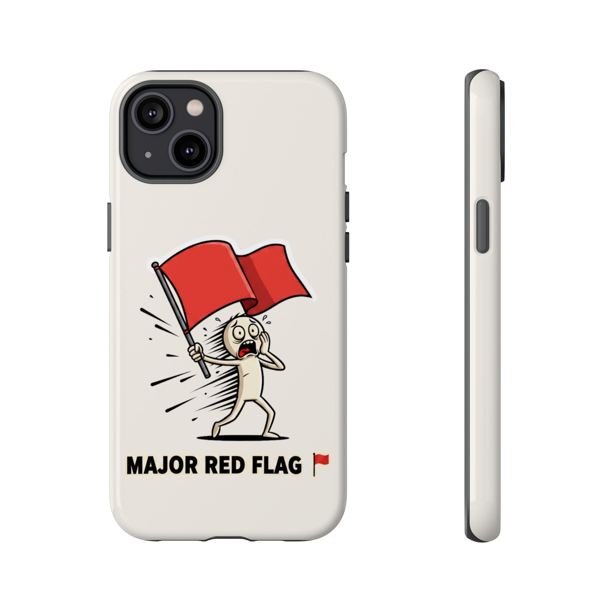 Major Red Flag Character - Phone Case