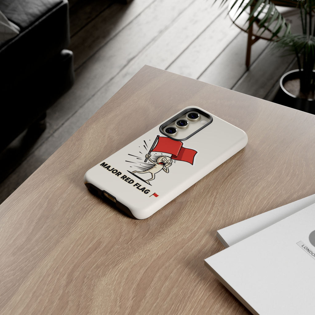 Major Red Flag Character - Phone Case