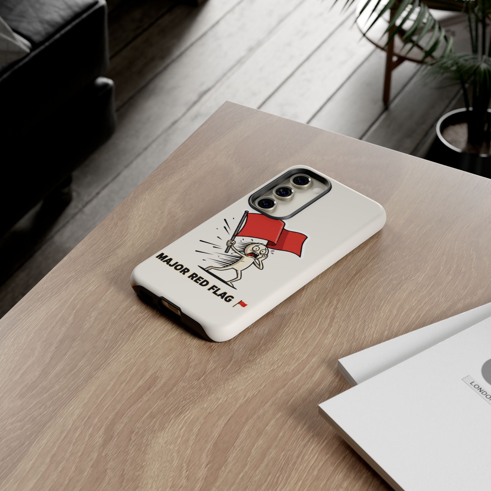Major Red Flag Character - Phone Case