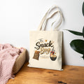 Tote Bag — "The Snack Bag" Cotton Canvas Grocery & Market Tote