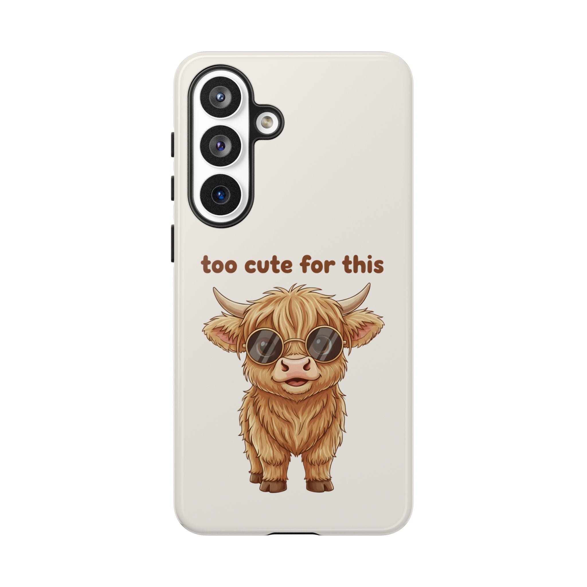 Highland Cow Phone Case — Too Cute for This Design