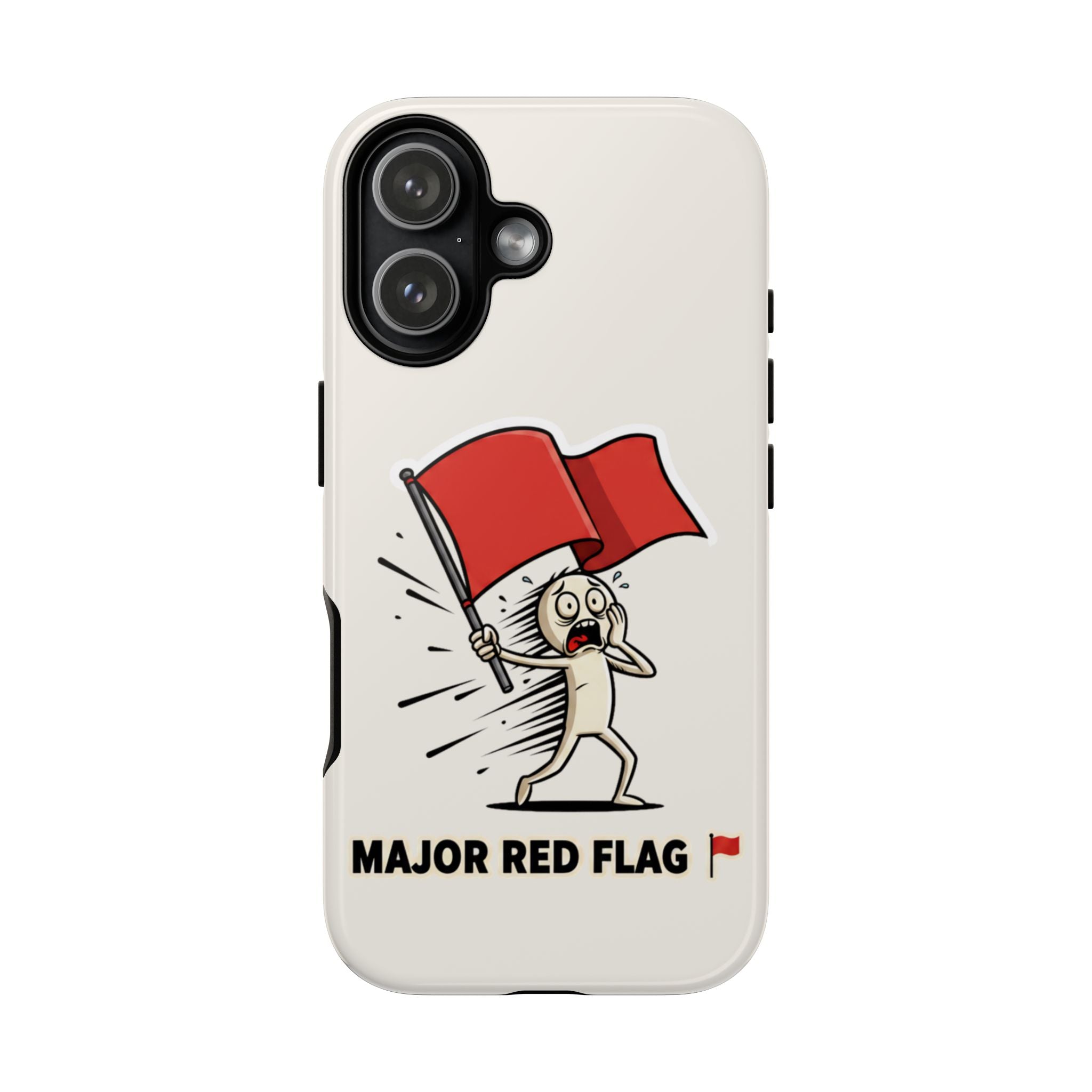 Major Red Flag Character - Phone Case