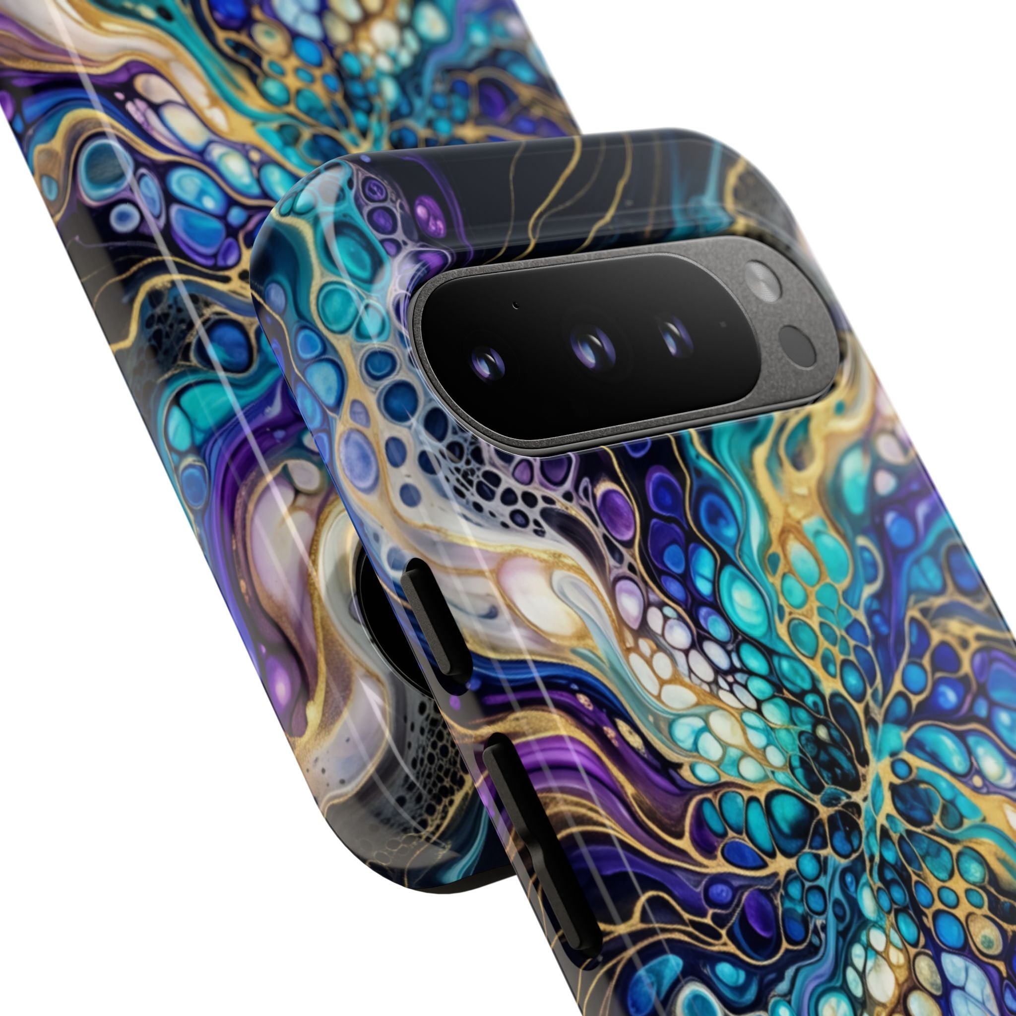 Liquid Cosmos Bloom - Phone Case