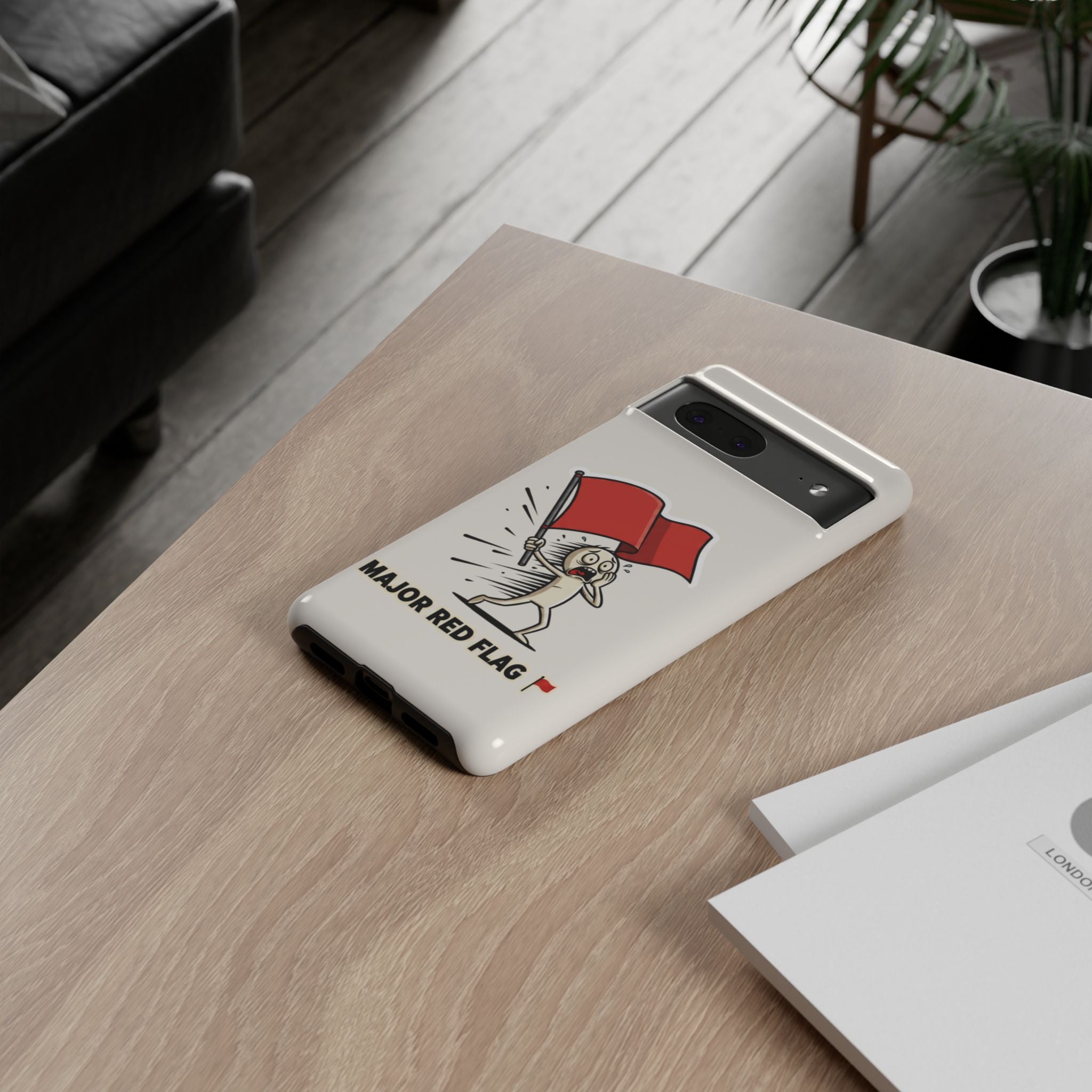 Major Red Flag Character - Phone Case