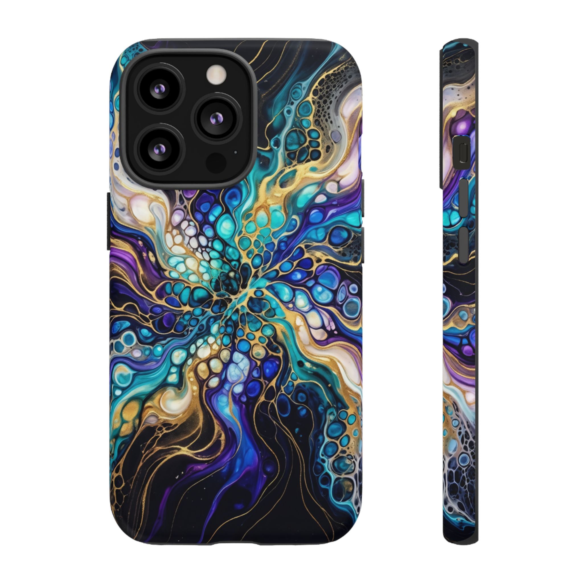 Liquid Cosmos Bloom - Phone Case