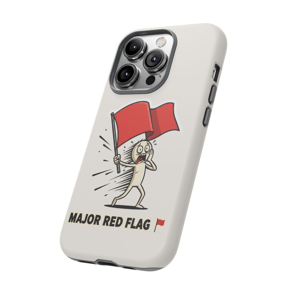 Major Red Flag Character - Phone Case