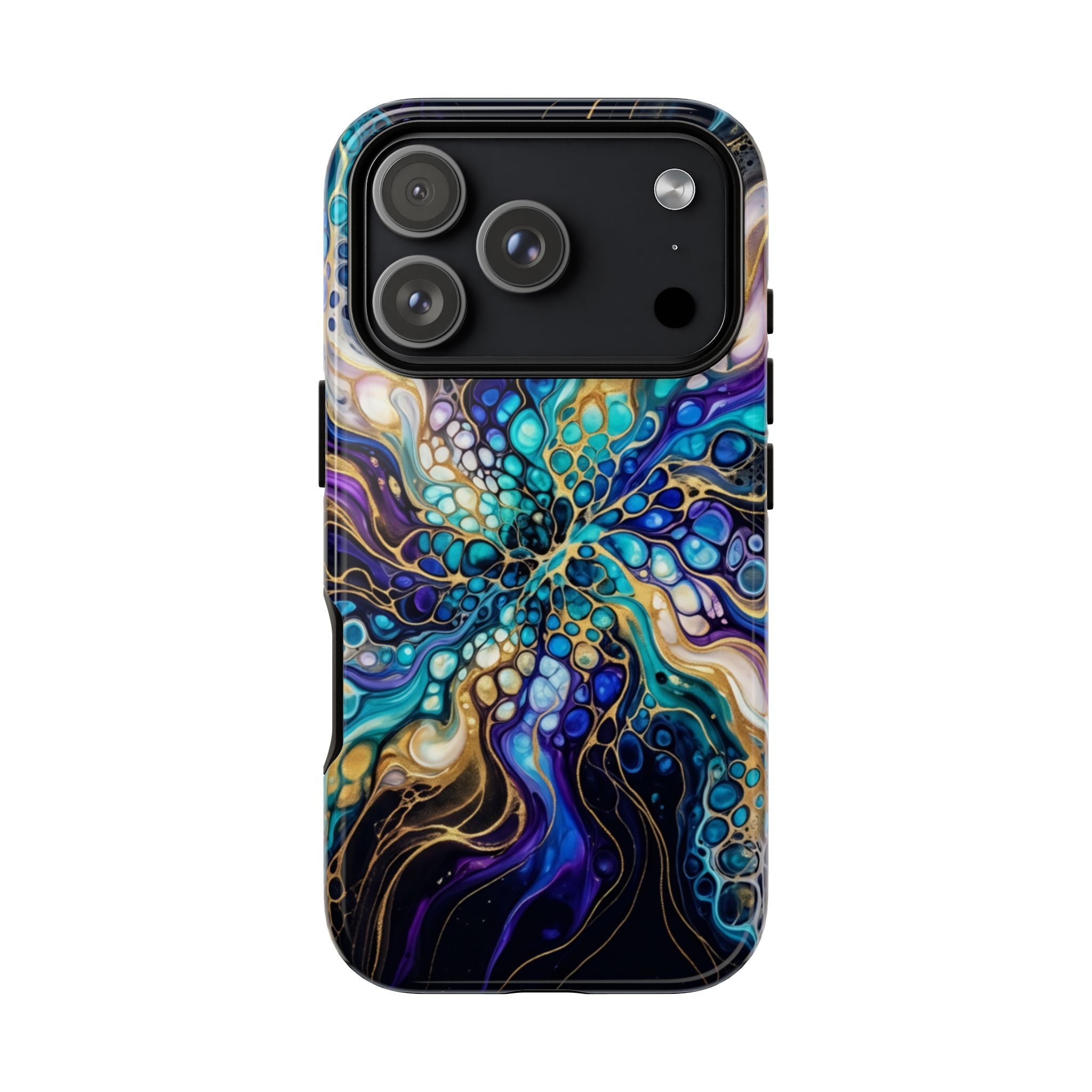 Liquid Cosmos Bloom - Phone Case