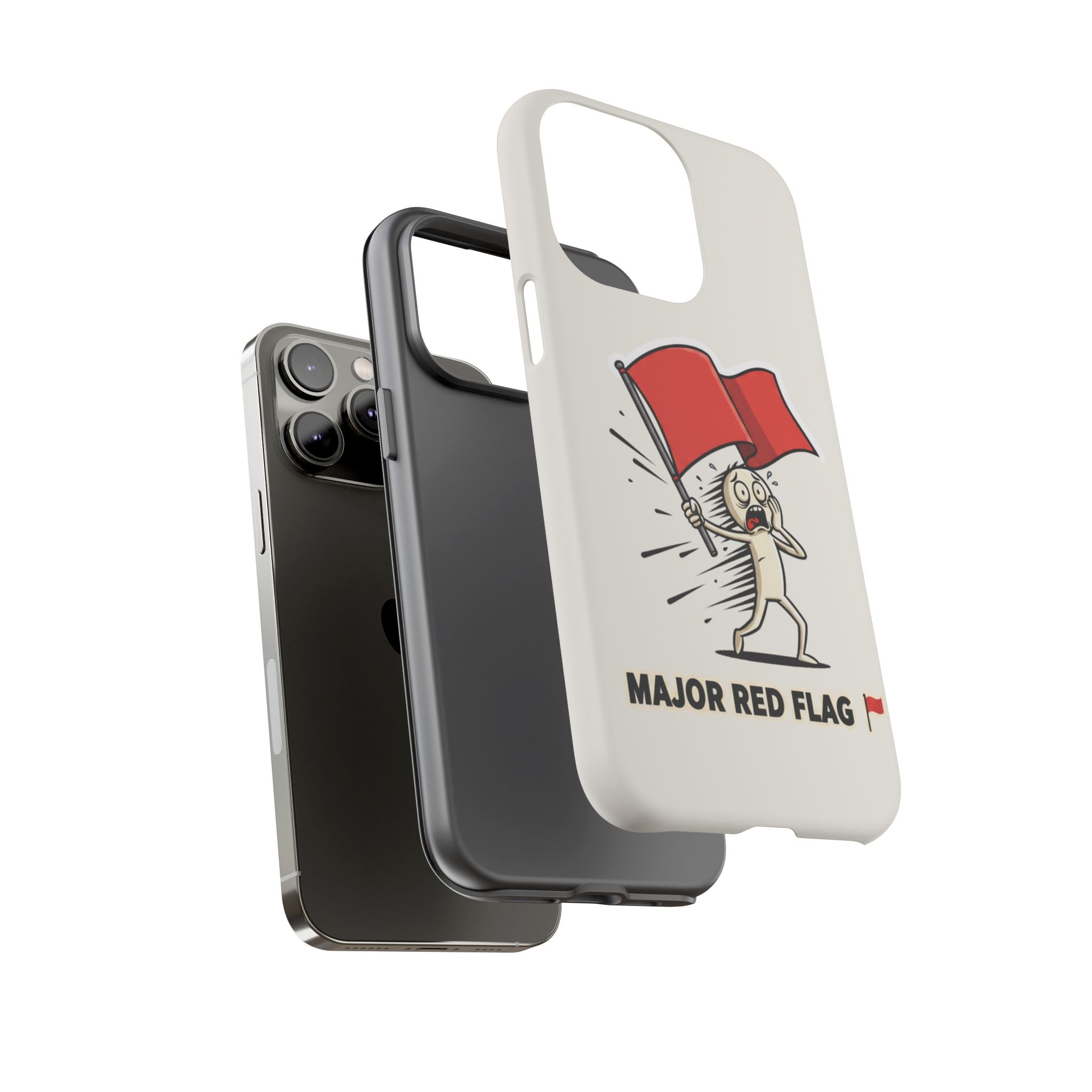 Major Red Flag Character - Phone Case