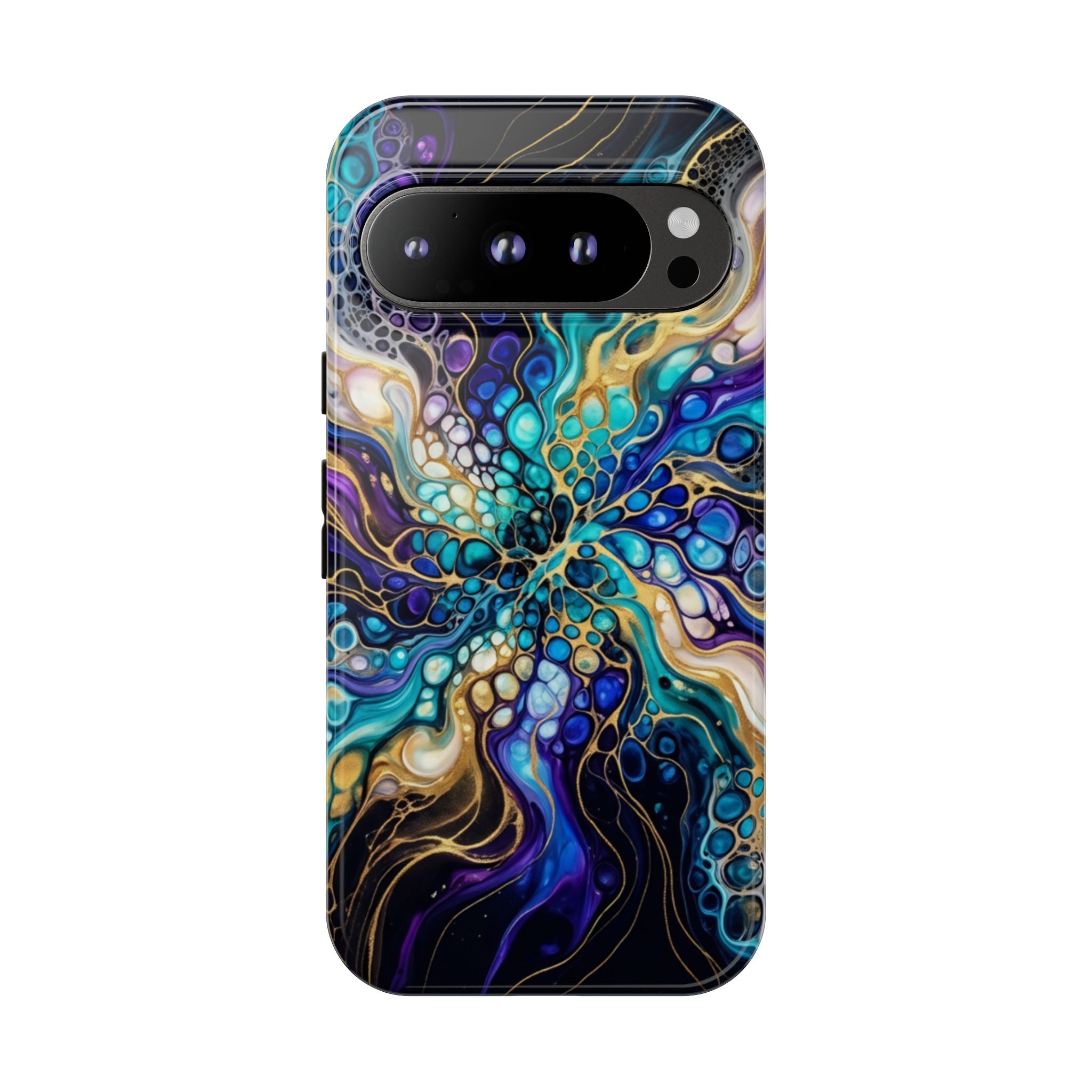 Liquid Cosmos Bloom - Phone Case