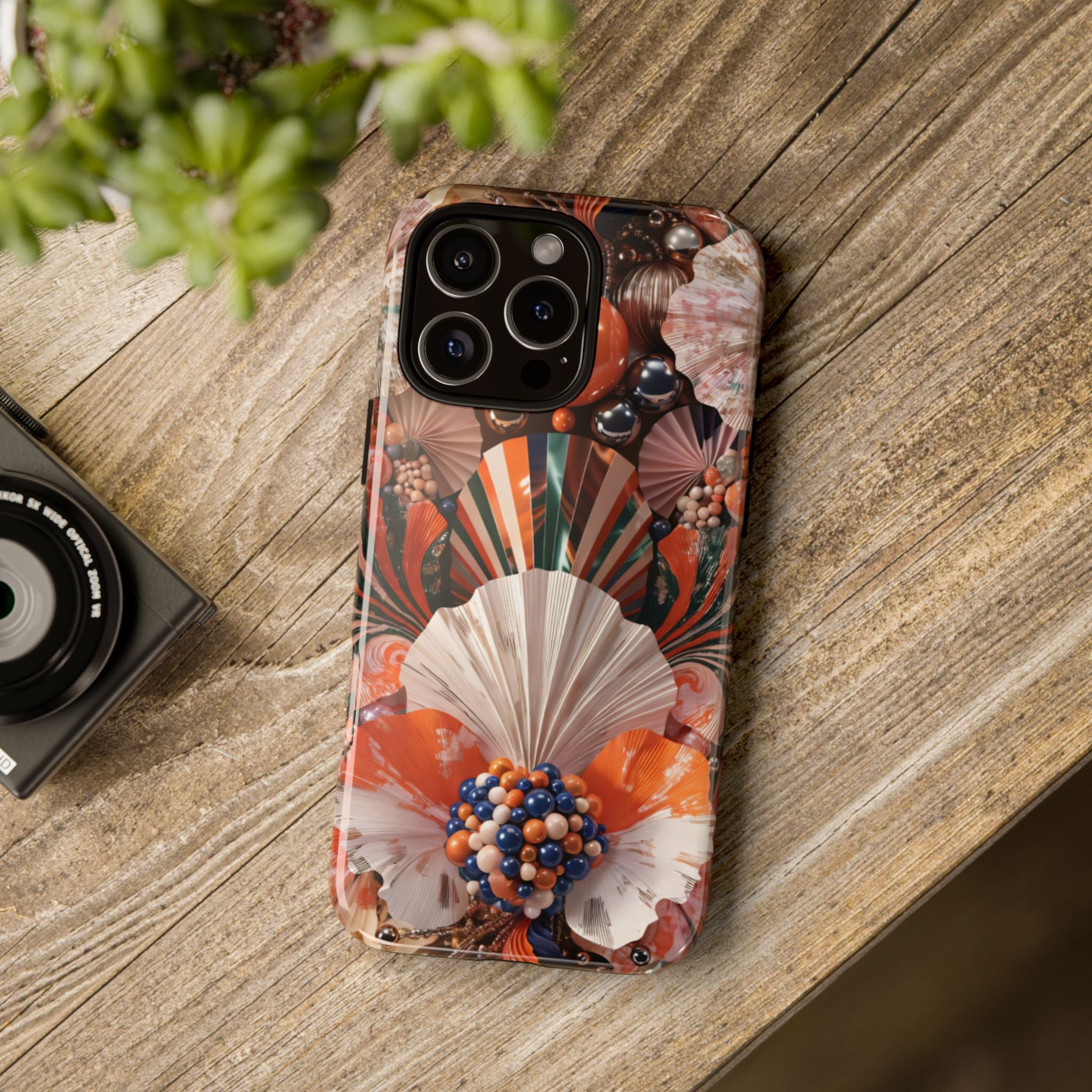Colorful Fan Abstract - Phone Case