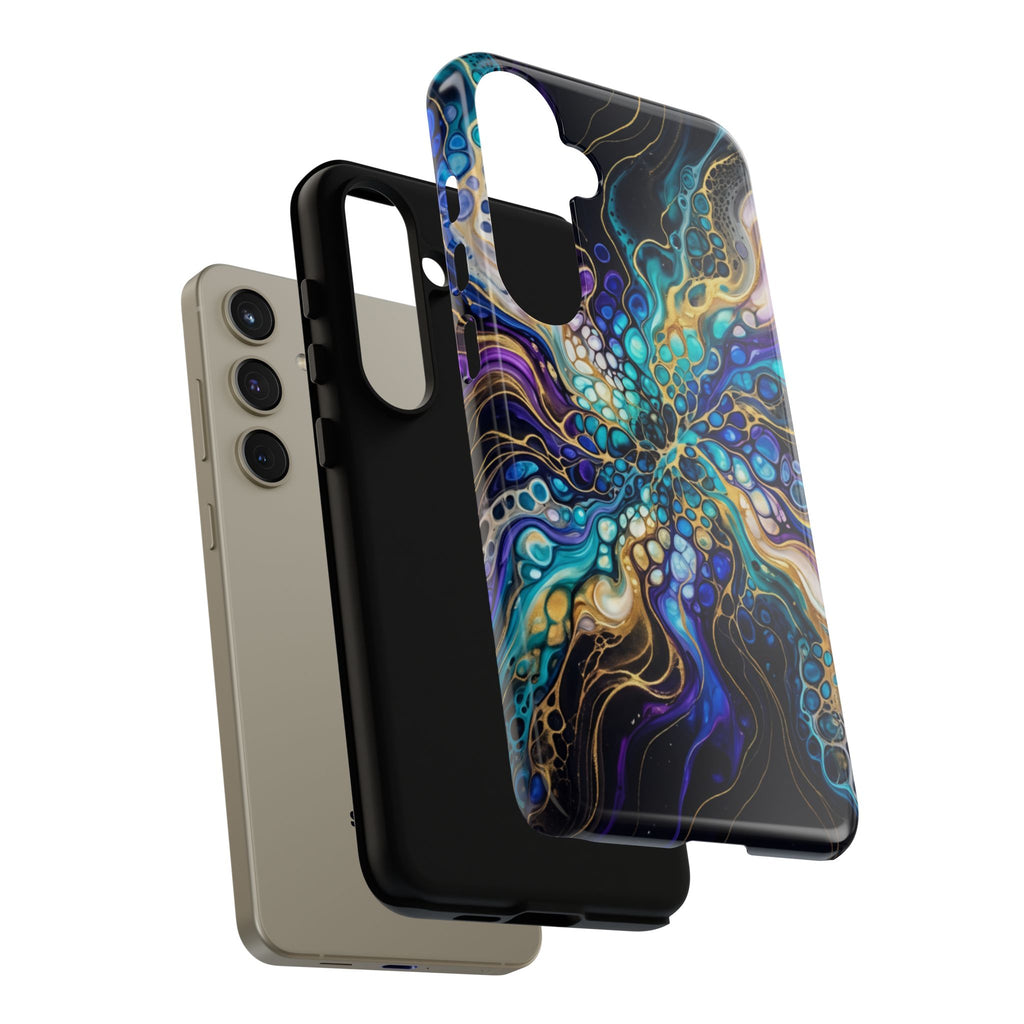 Liquid Cosmos Bloom - Phone Case