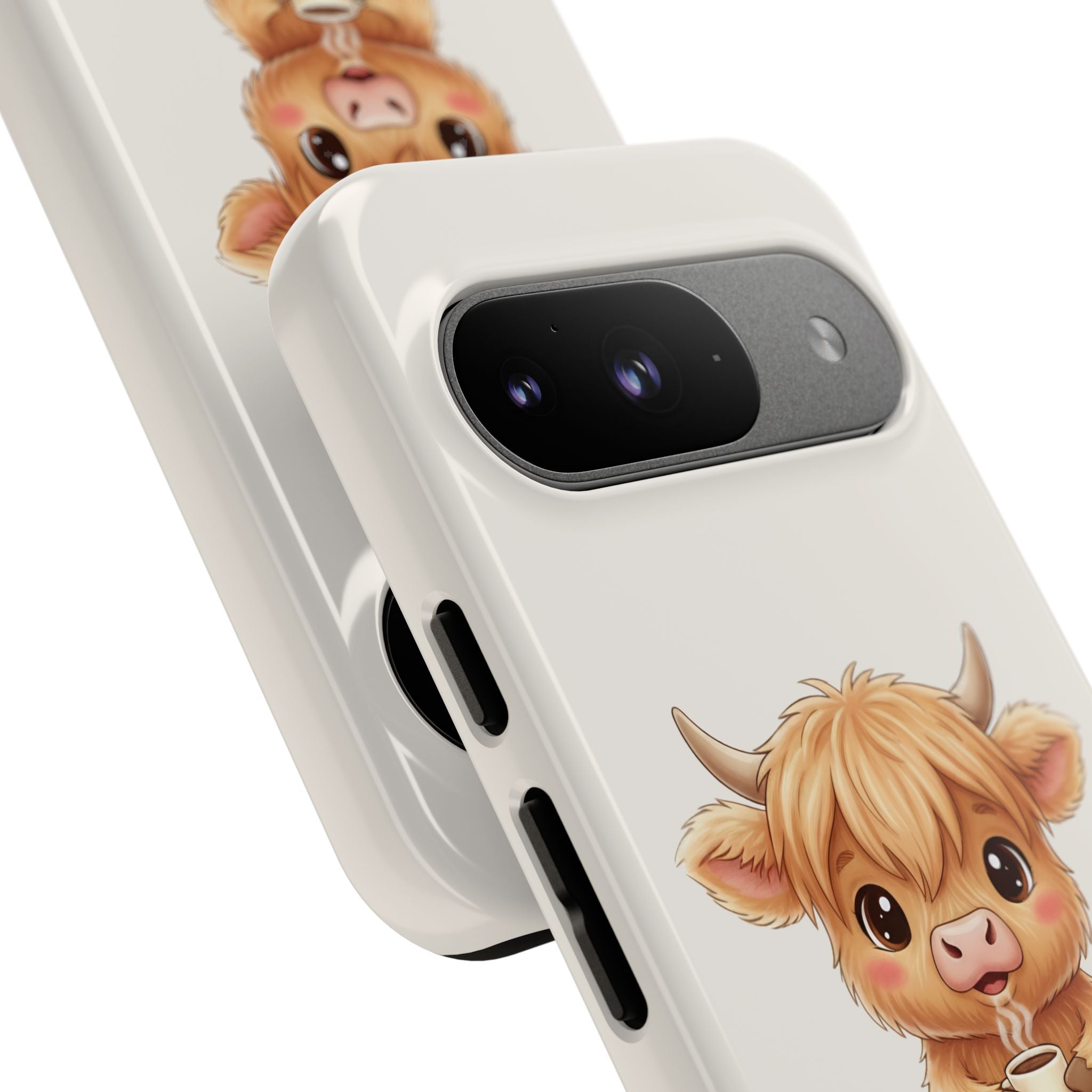 Highland Cow Phone Case — Don’t Talk to Me Design