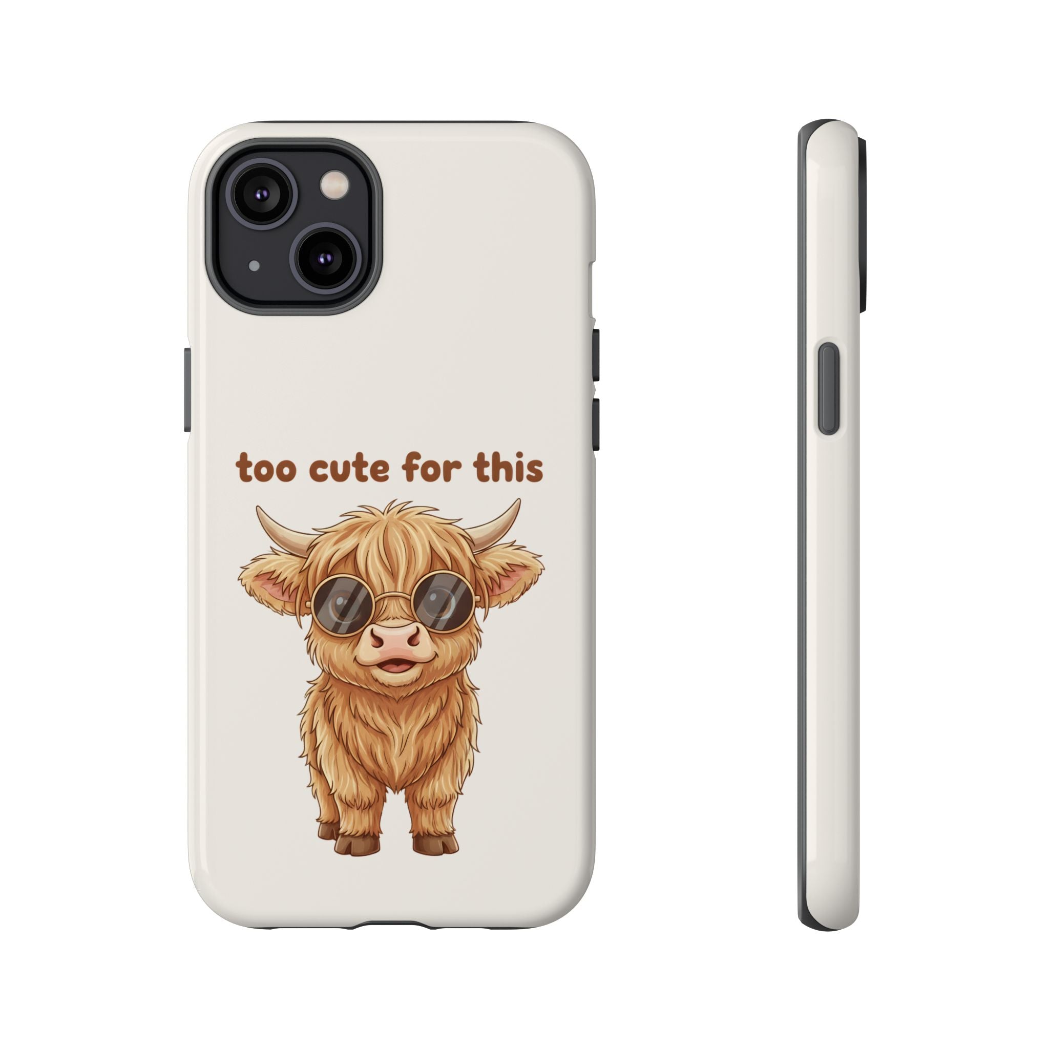 Highland Cow Phone Case — Too Cute for This Design