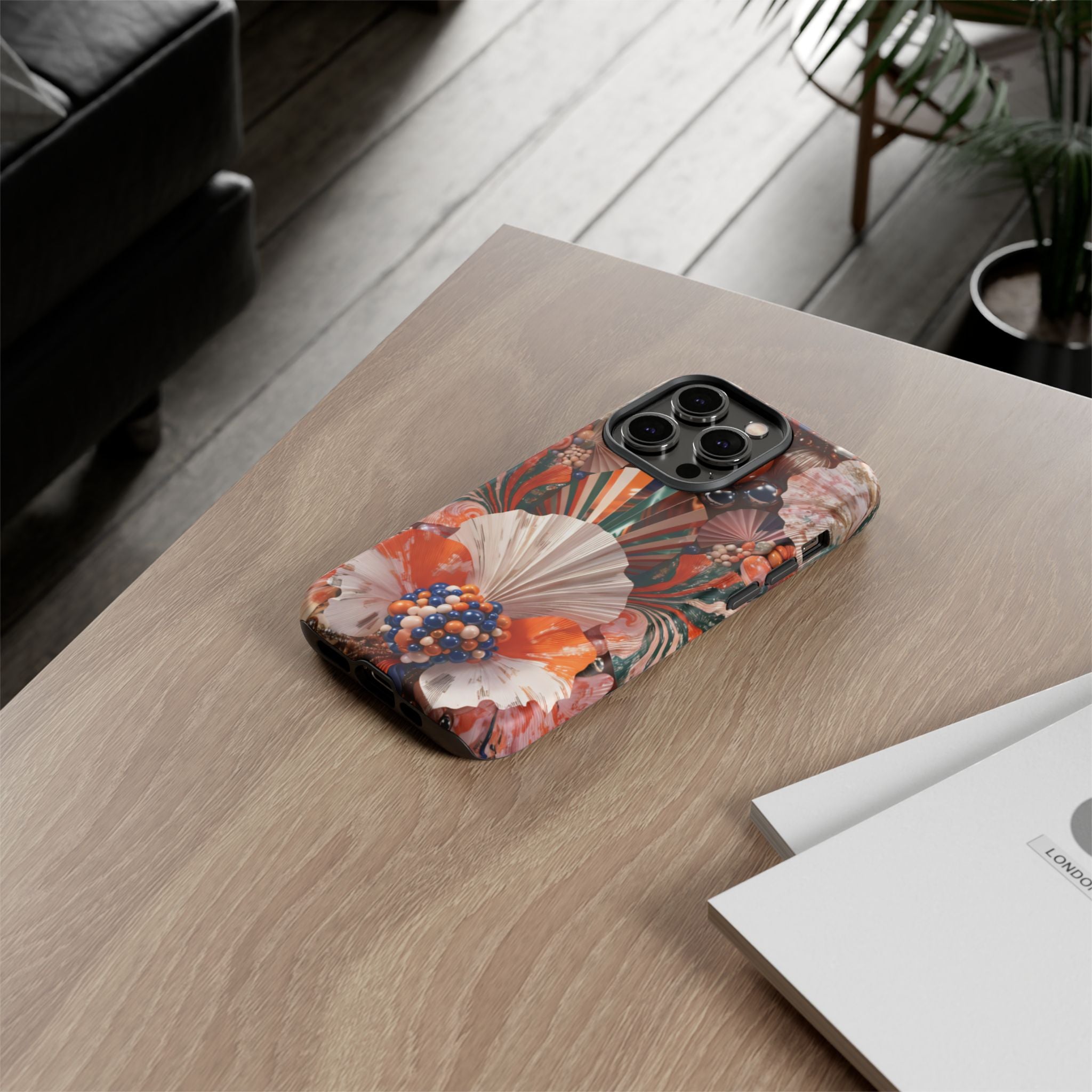 Colorful Fan Abstract - Phone Case