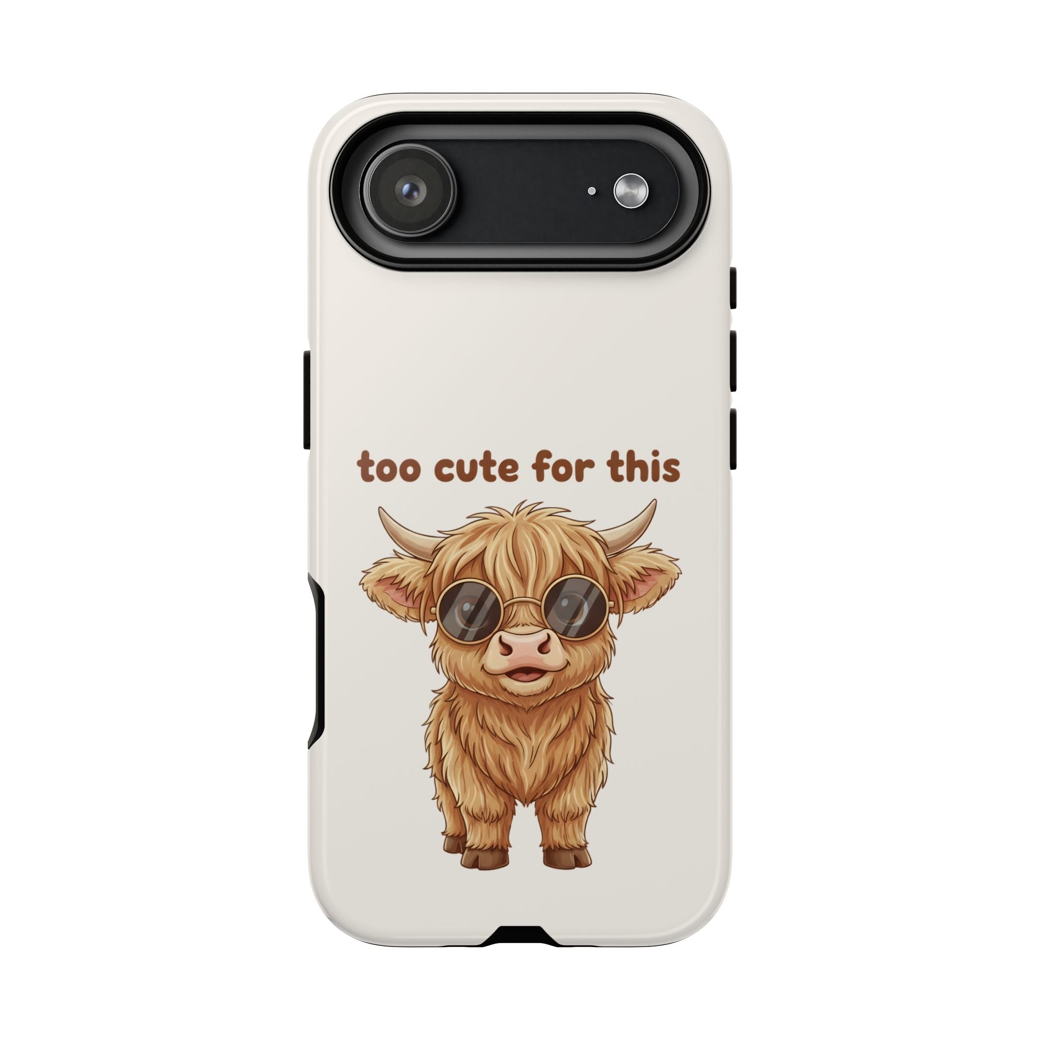 Highland Cow Phone Case — Too Cute for This Design