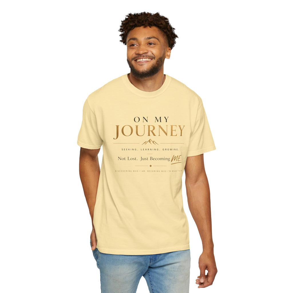 On My Journey T‑Shirt — Inspirational & Self Discovery