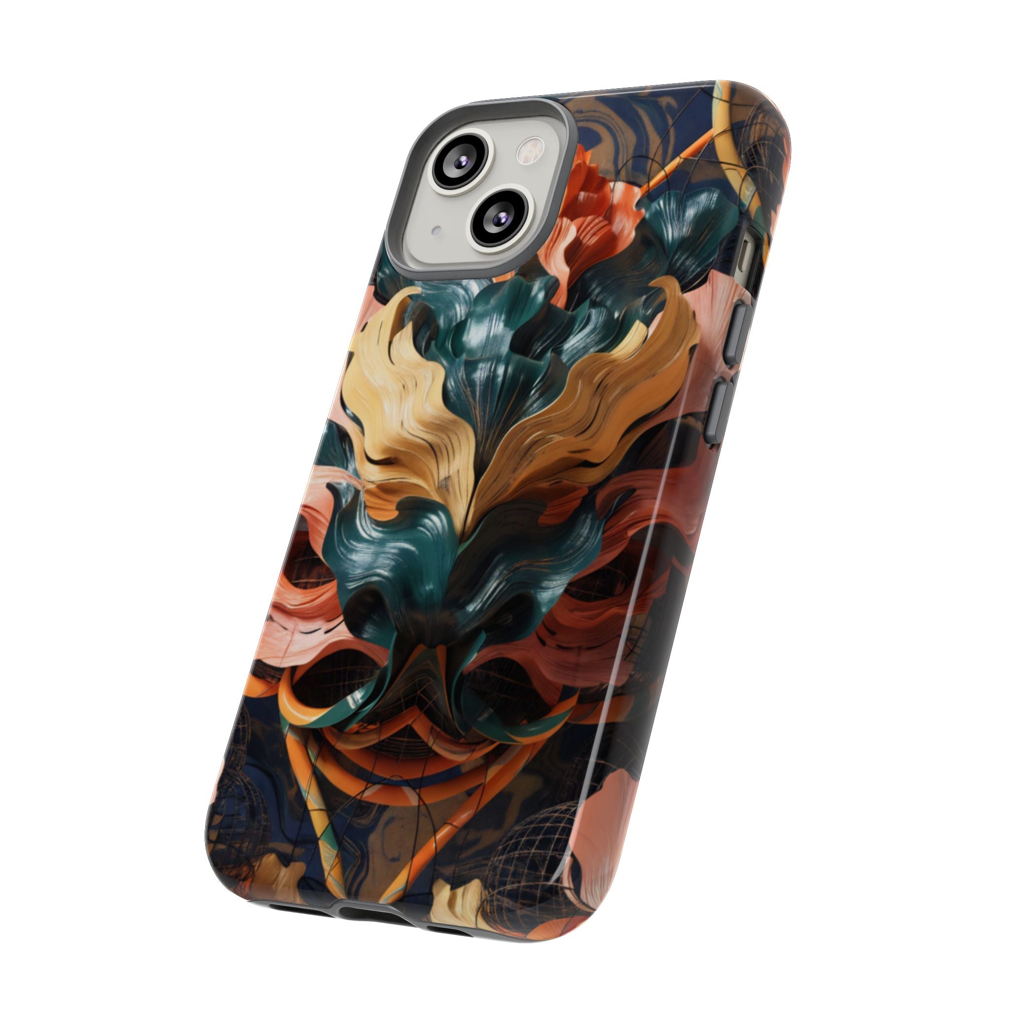 Dark Wild Abstract - Phone Case