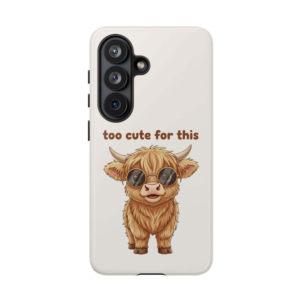 Highland Cow Phone Case — Too Cute for This Design