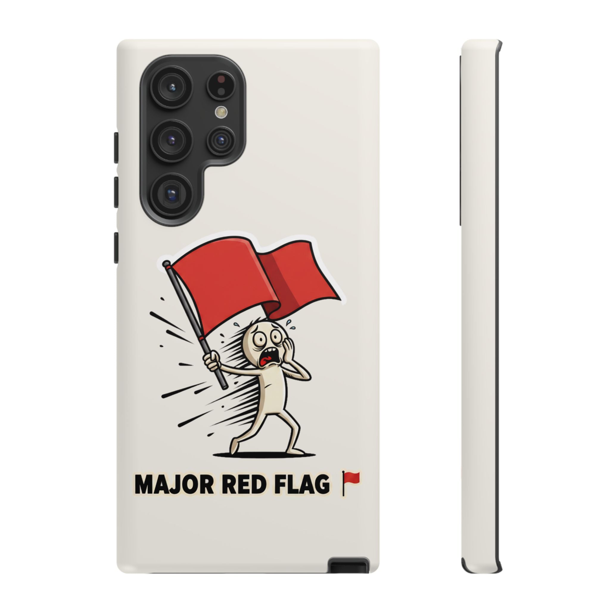 Major Red Flag Character - Phone Case