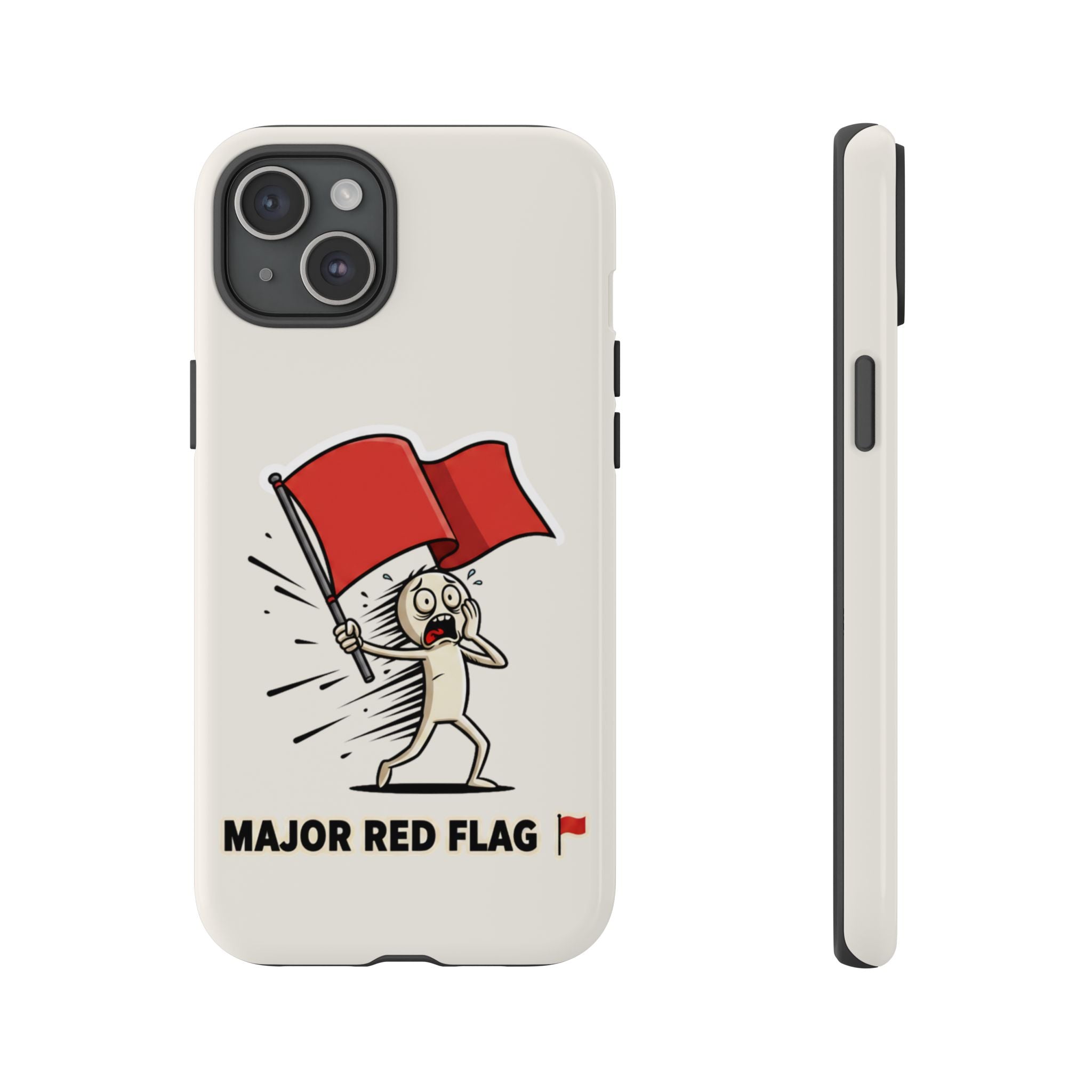 Major Red Flag Character - Phone Case