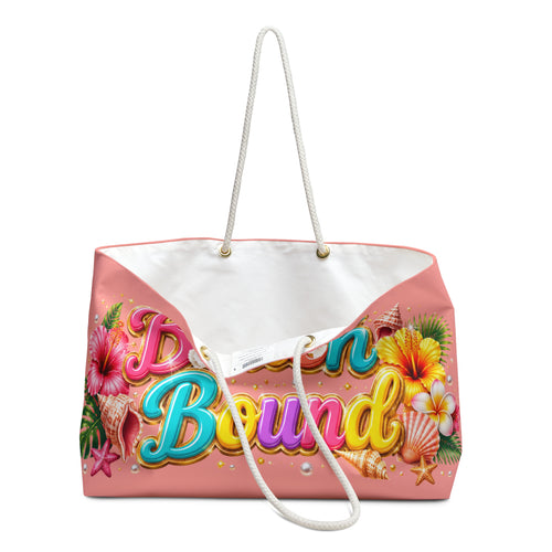 Beach Bound Weekender Bag Tote