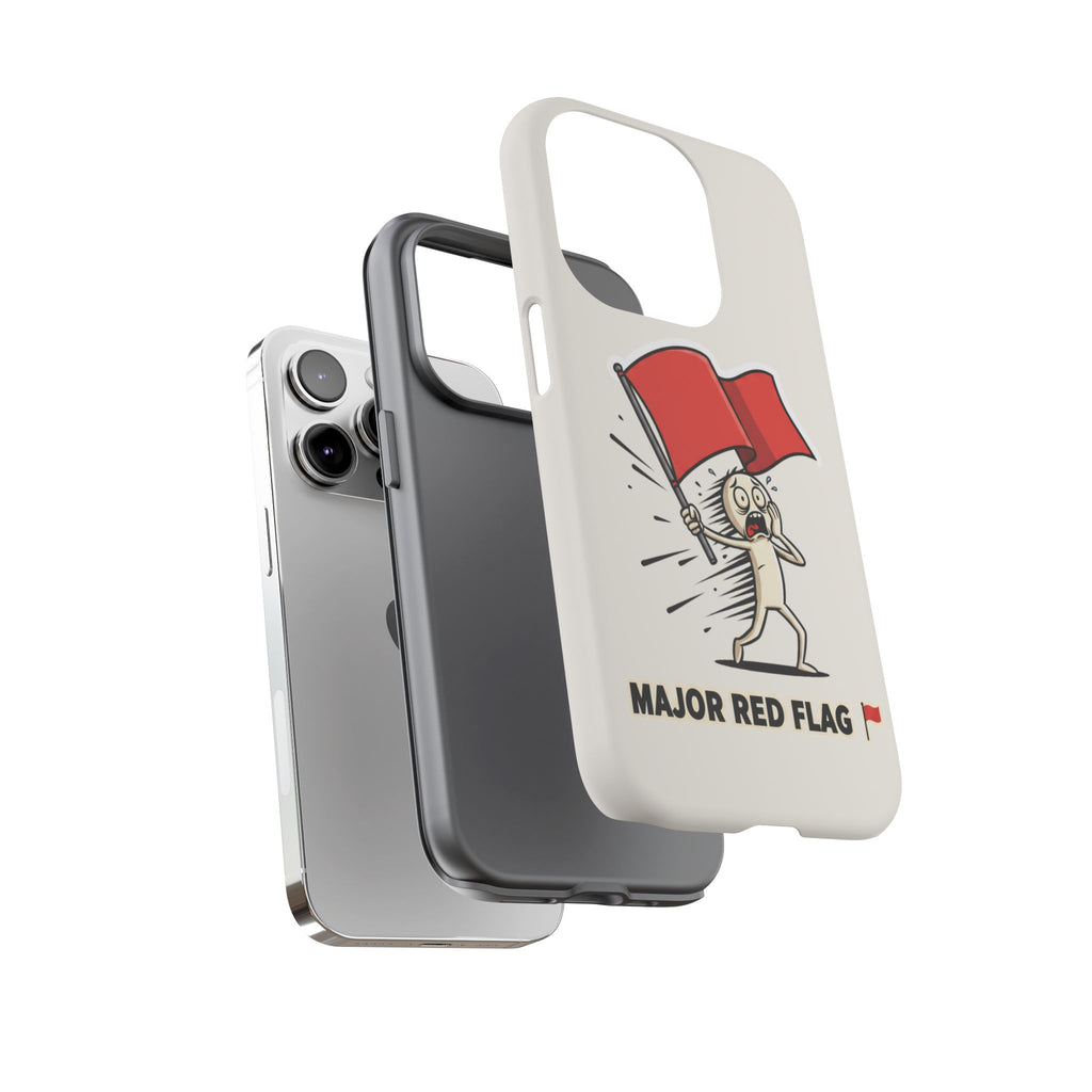 Major Red Flag Character - Phone Case