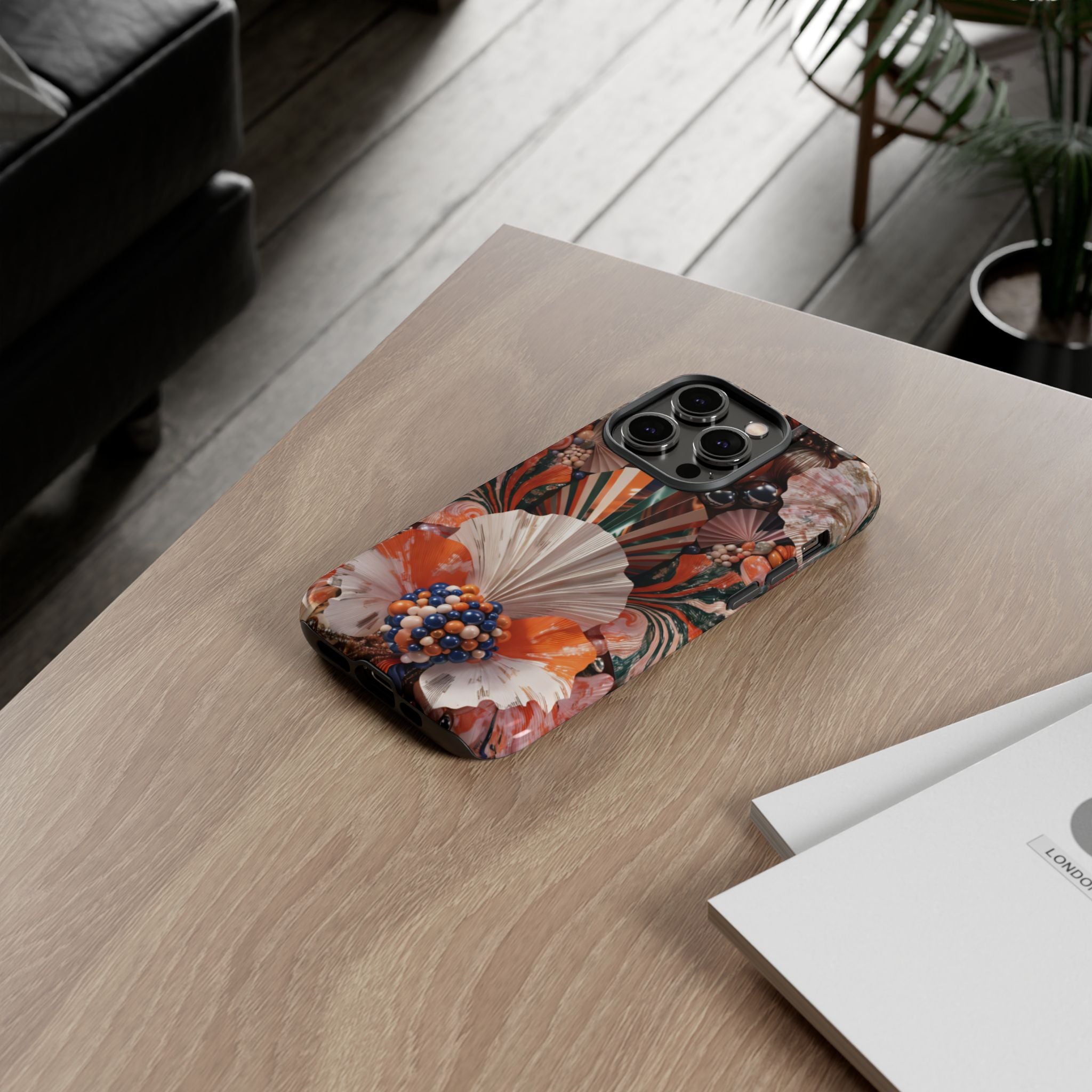 Colorful Fan Abstract - Phone Case