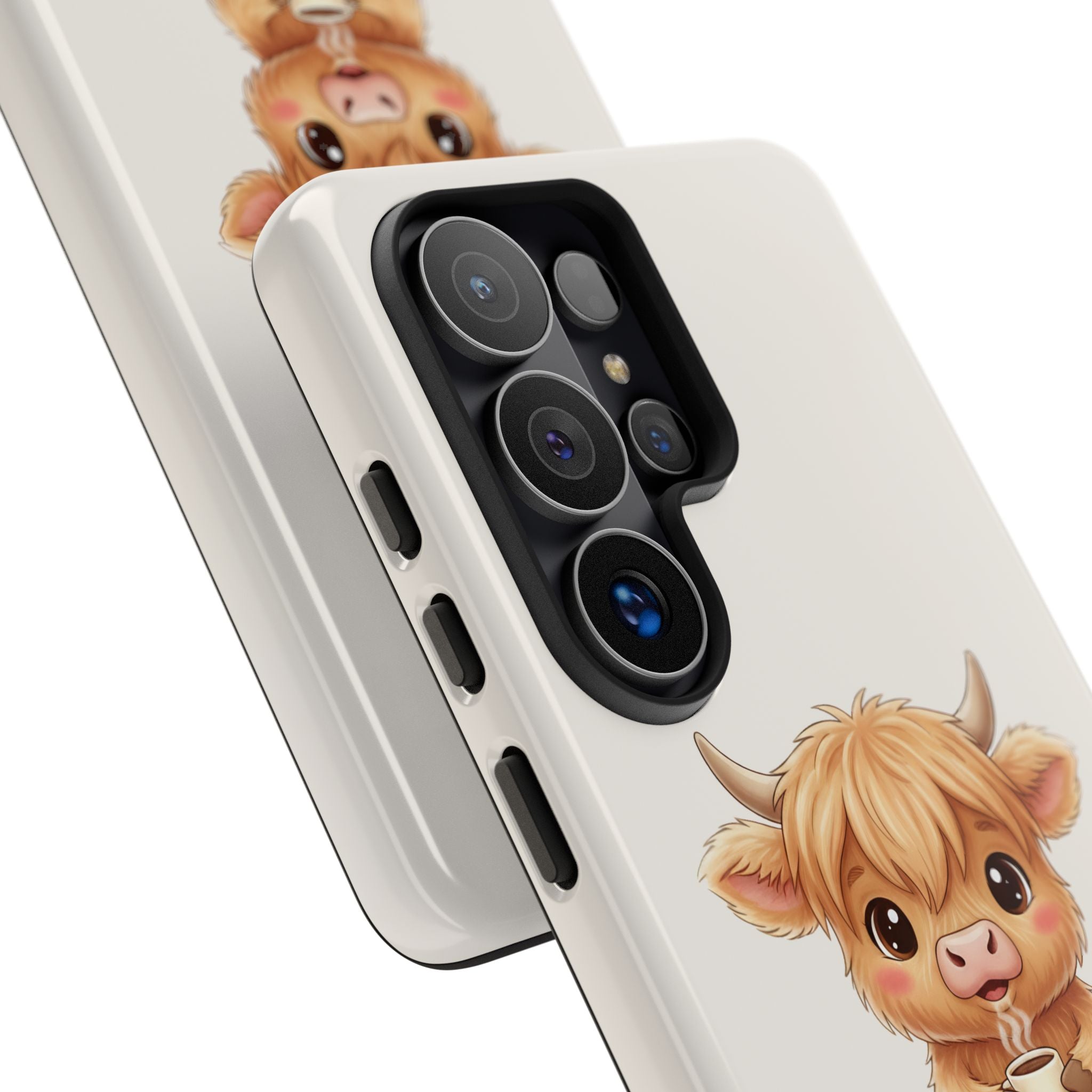 Highland Cow Phone Case — Don’t Talk to Me Design