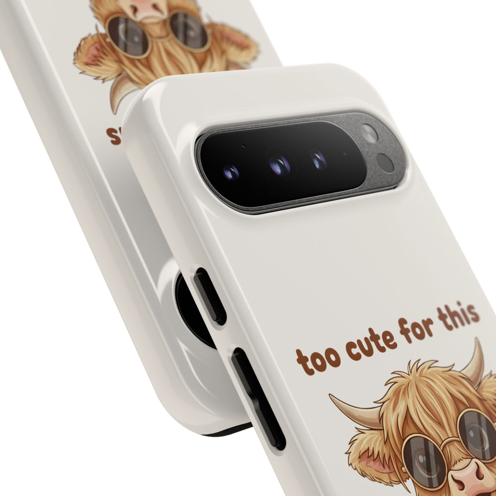 Highland Cow Phone Case — Too Cute for This Design