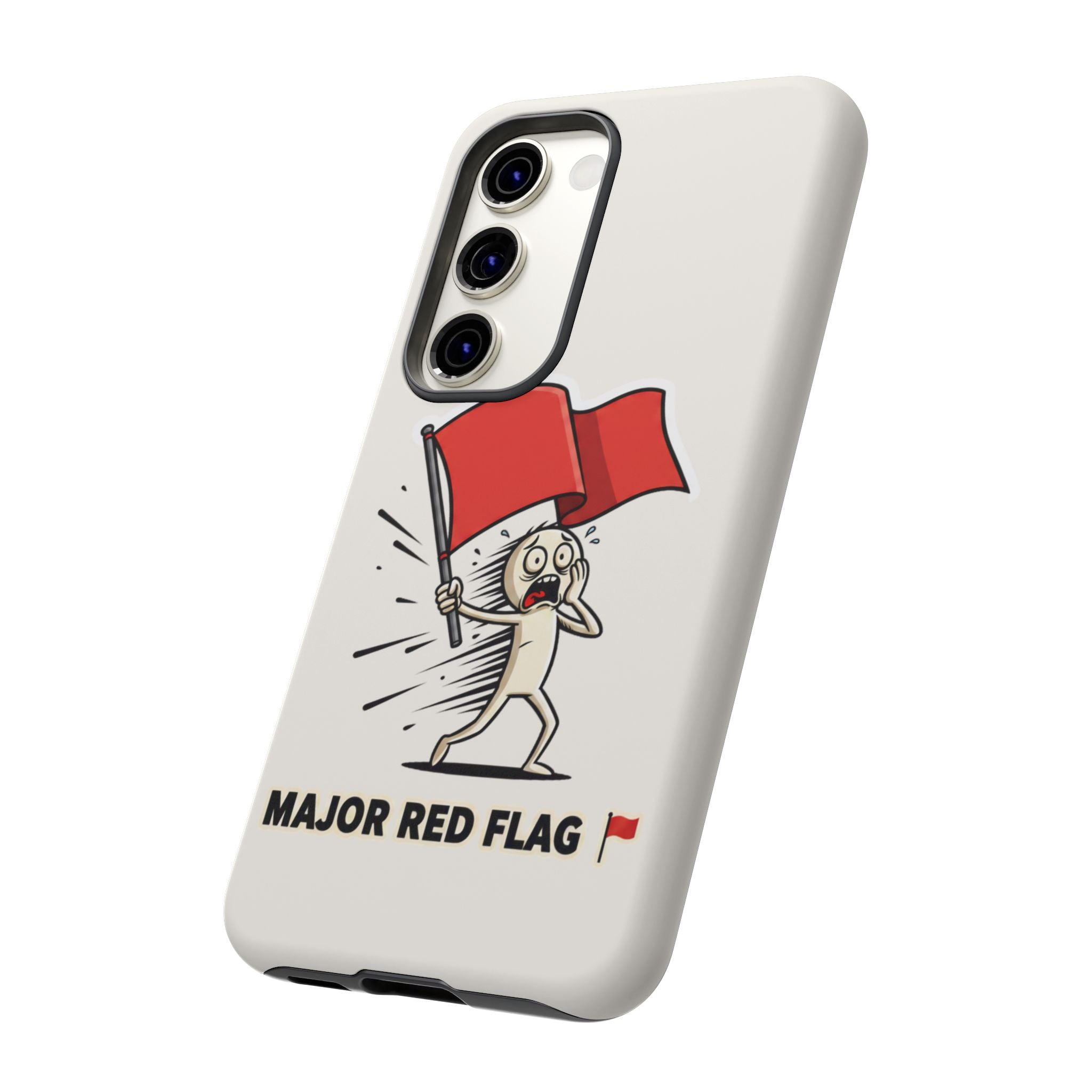 Major Red Flag Character - Phone Case