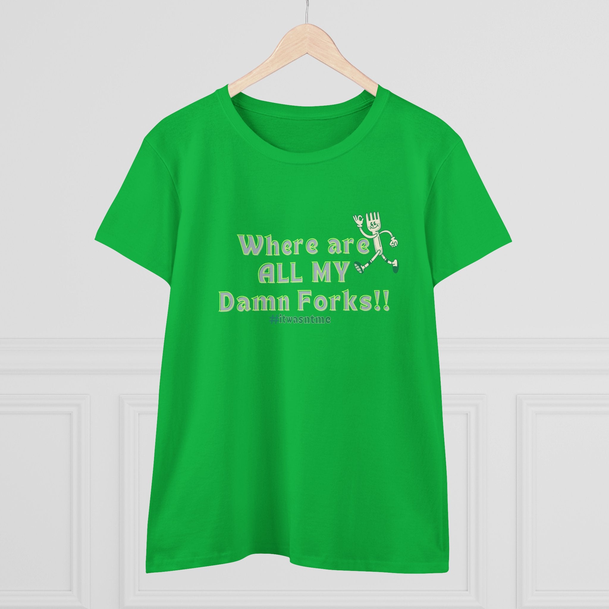 Where are ALL MY Damn Forks Mom T‑Shirt – Funny Mother's Day Tee for Moms