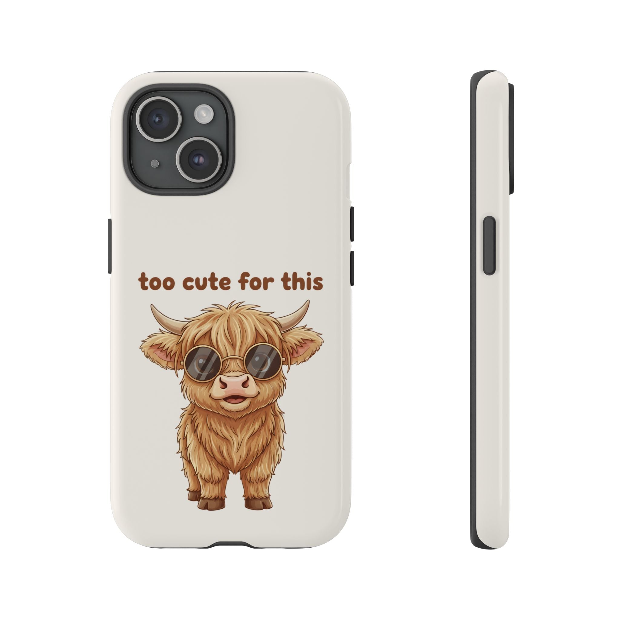 Highland Cow Phone Case — Too Cute for This Design