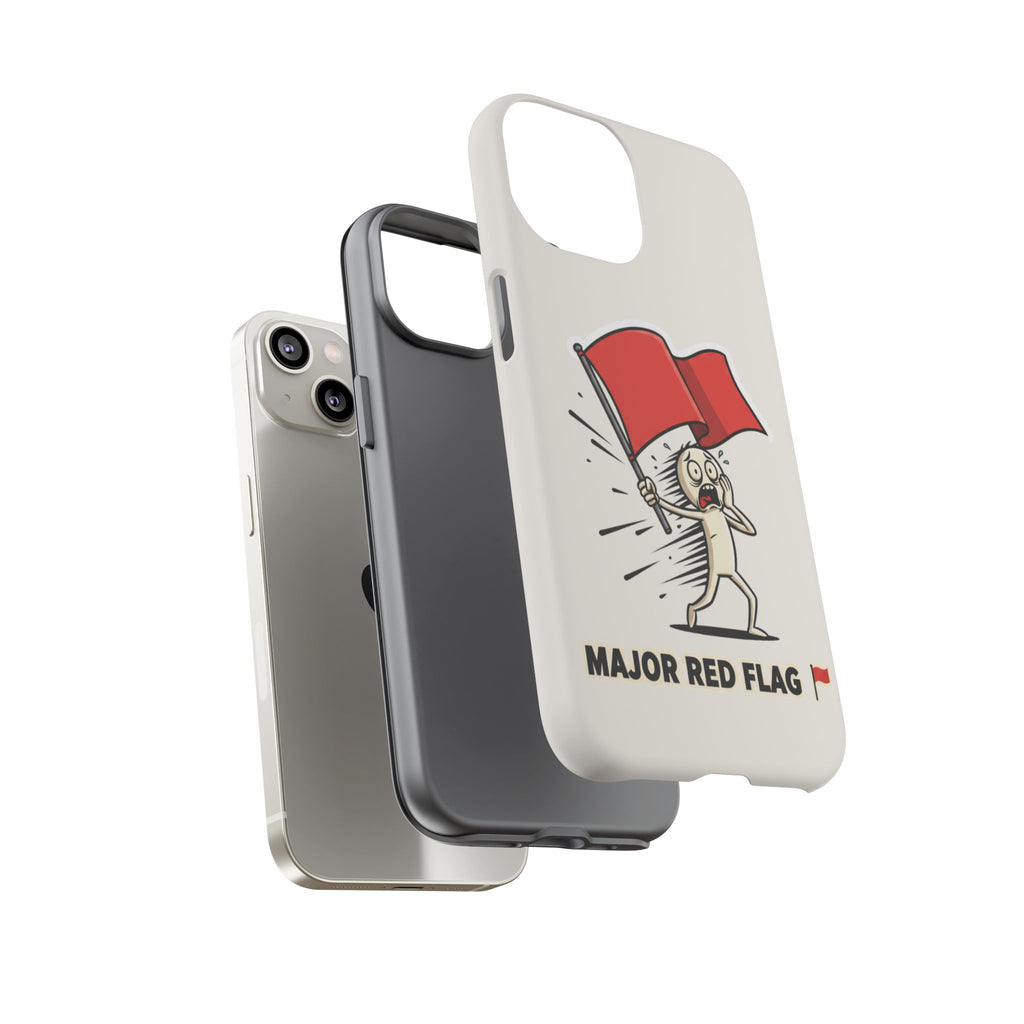 Major Red Flag Character - Phone Case