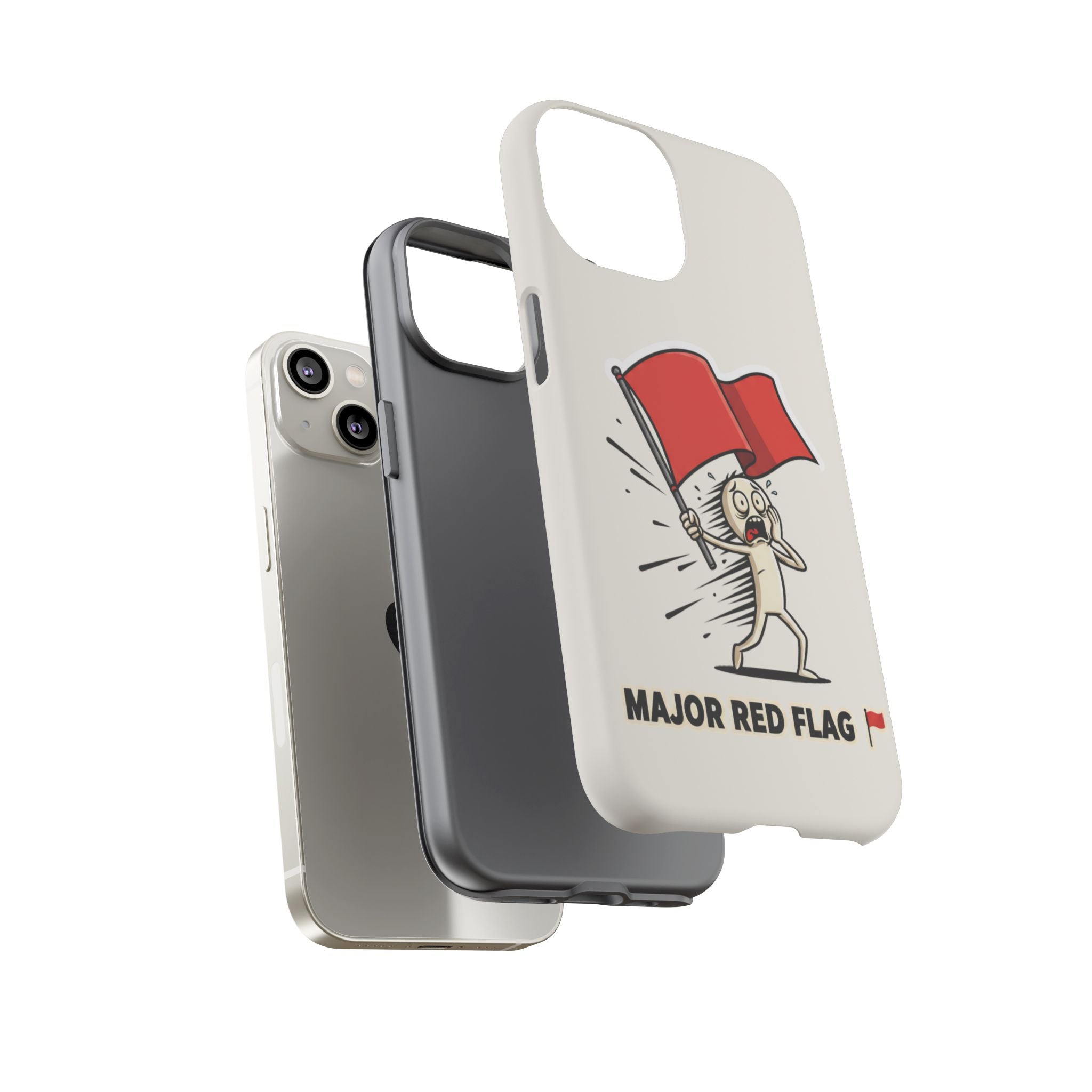 Major Red Flag Character - Phone Case