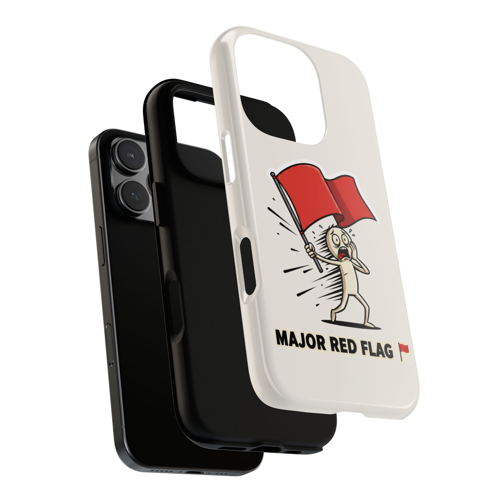 Major Red Flag Character - Phone Case