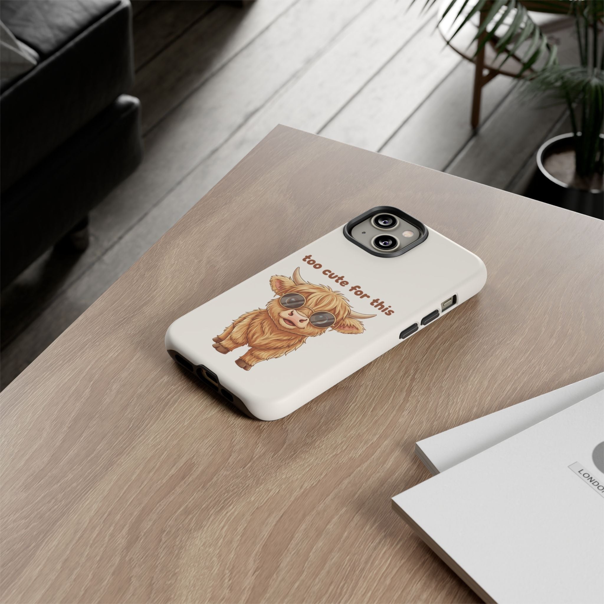 Highland Cow Phone Case — Too Cute for This Design