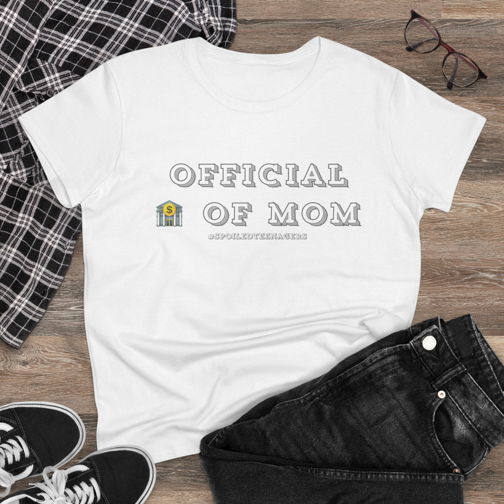 Official Of Mom T‑Shirt – Funny Mother's Day Tee for Moms