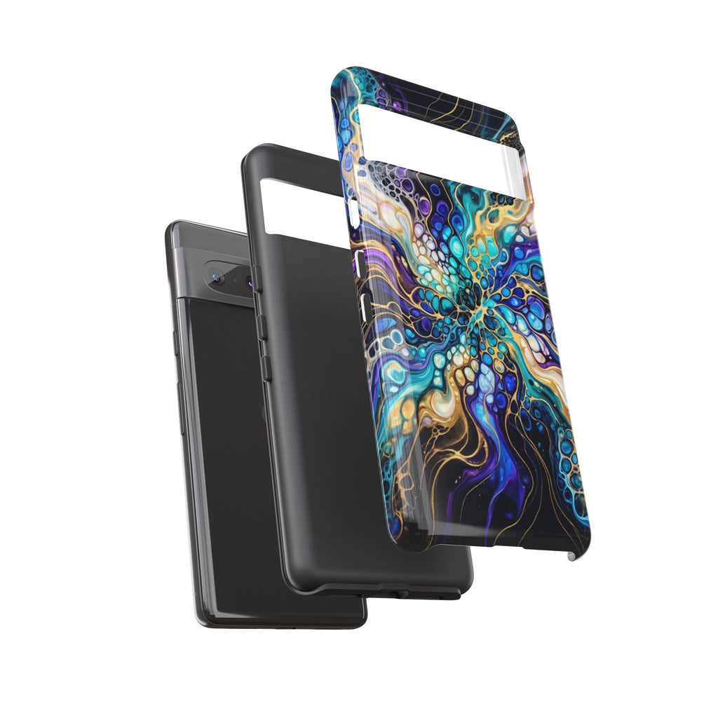 Liquid Cosmos Bloom - Phone Case