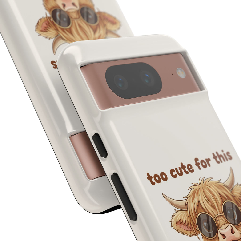 Highland Cow Phone Case — Too Cute for This Design